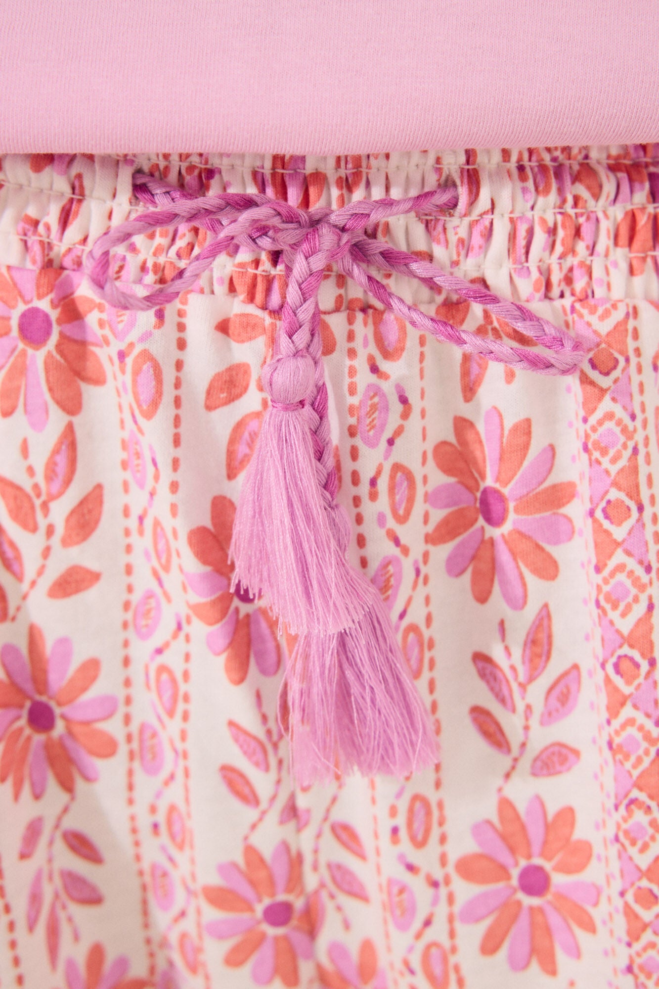 Trouser 100% cotton flowers