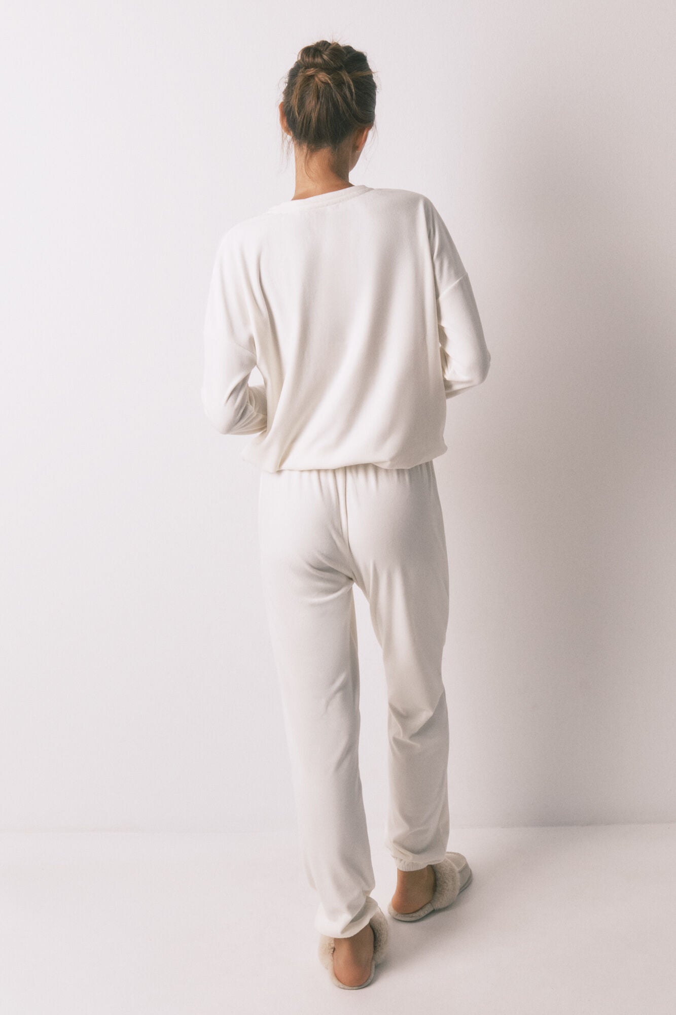 Sparkly velvet pajamas