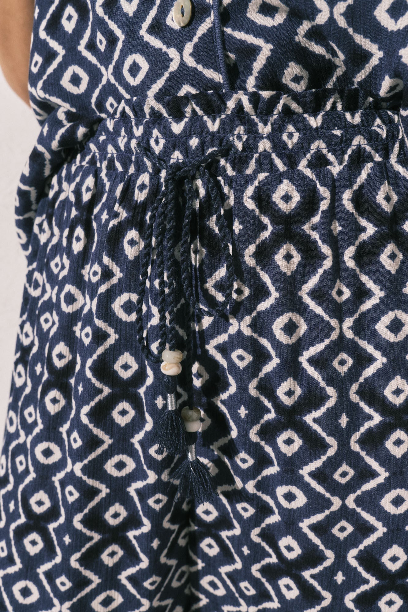 Blue printed classic pyjamas