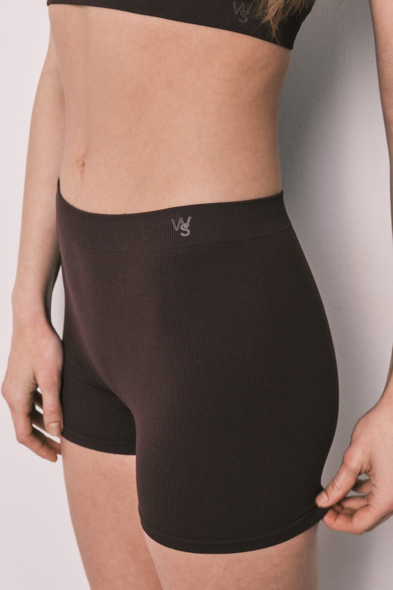 Seamless Brown Boxer Briefs
