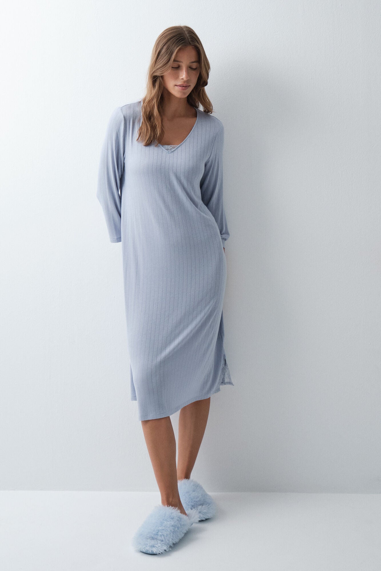 LONG SLEEVES MEDIUM NIGHTDRESS