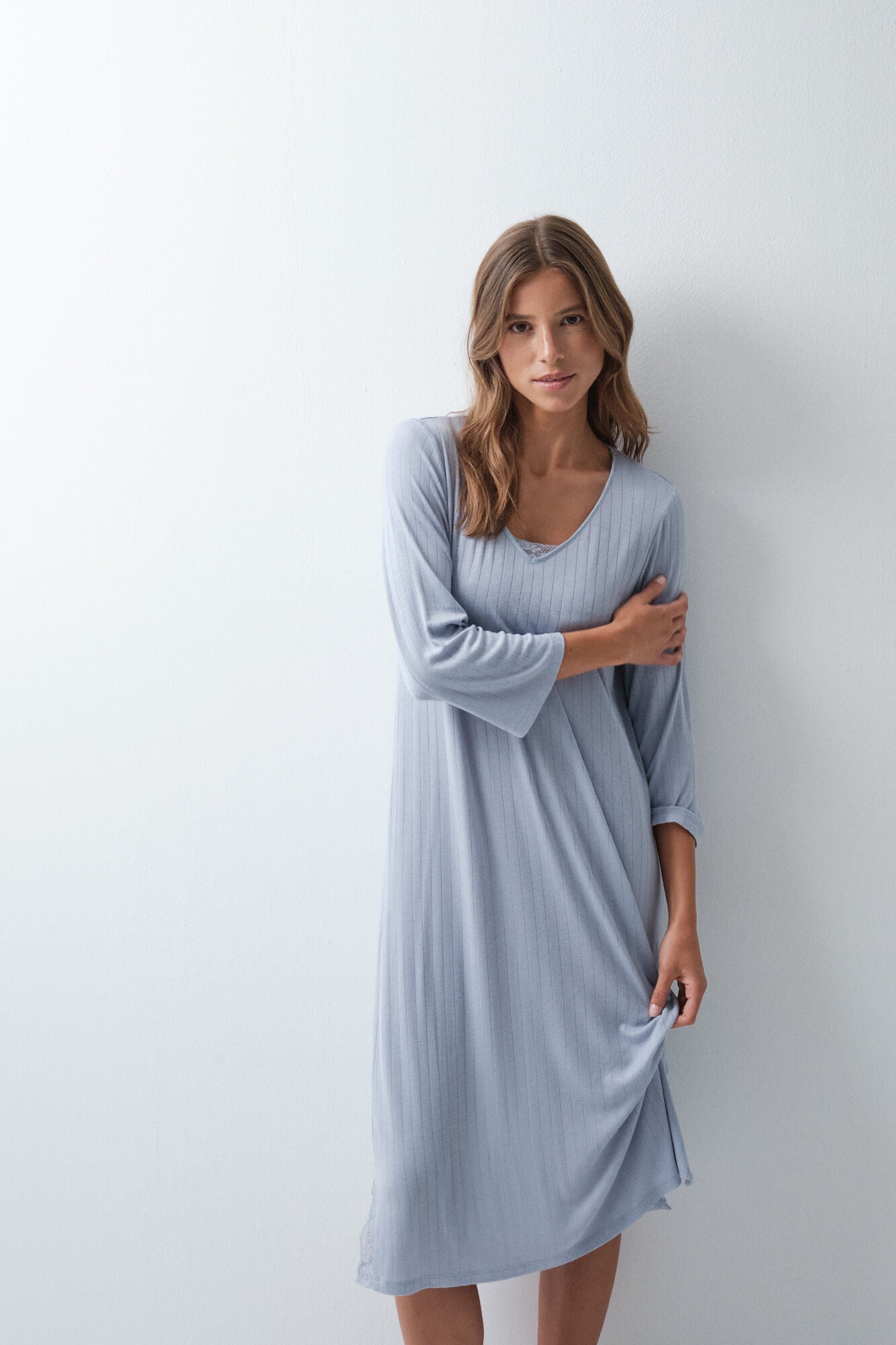 LONG SLEEVES MEDIUM NIGHTDRESS