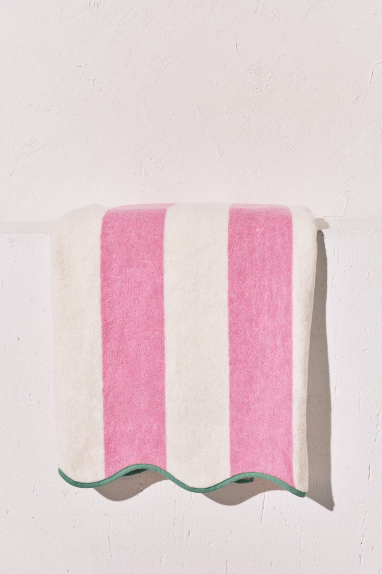 100% cotton striped towel