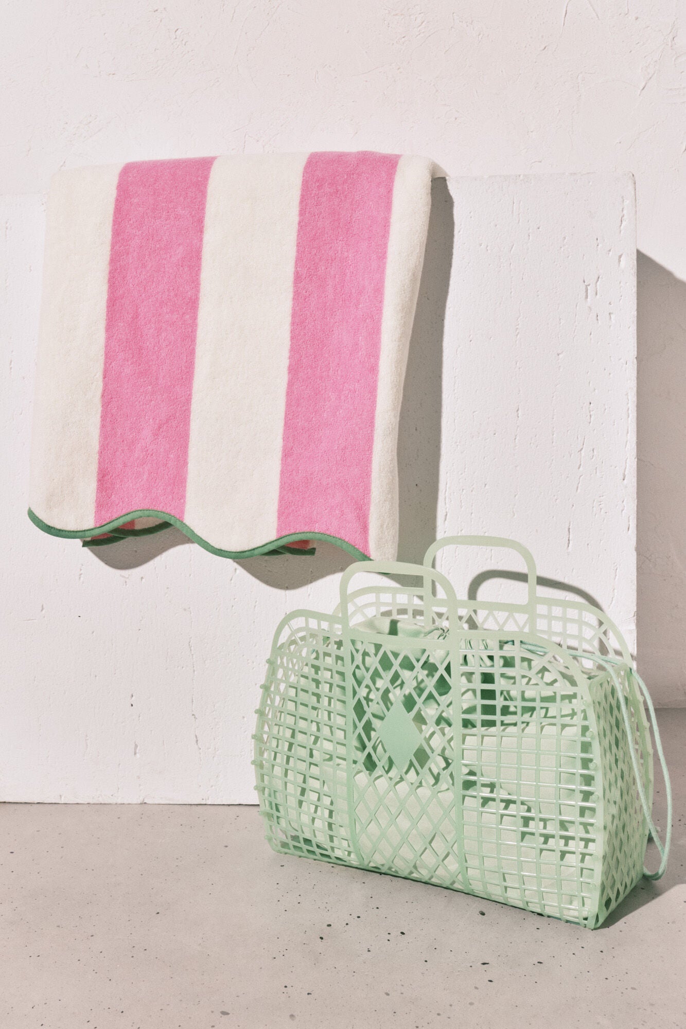 100% cotton striped towel