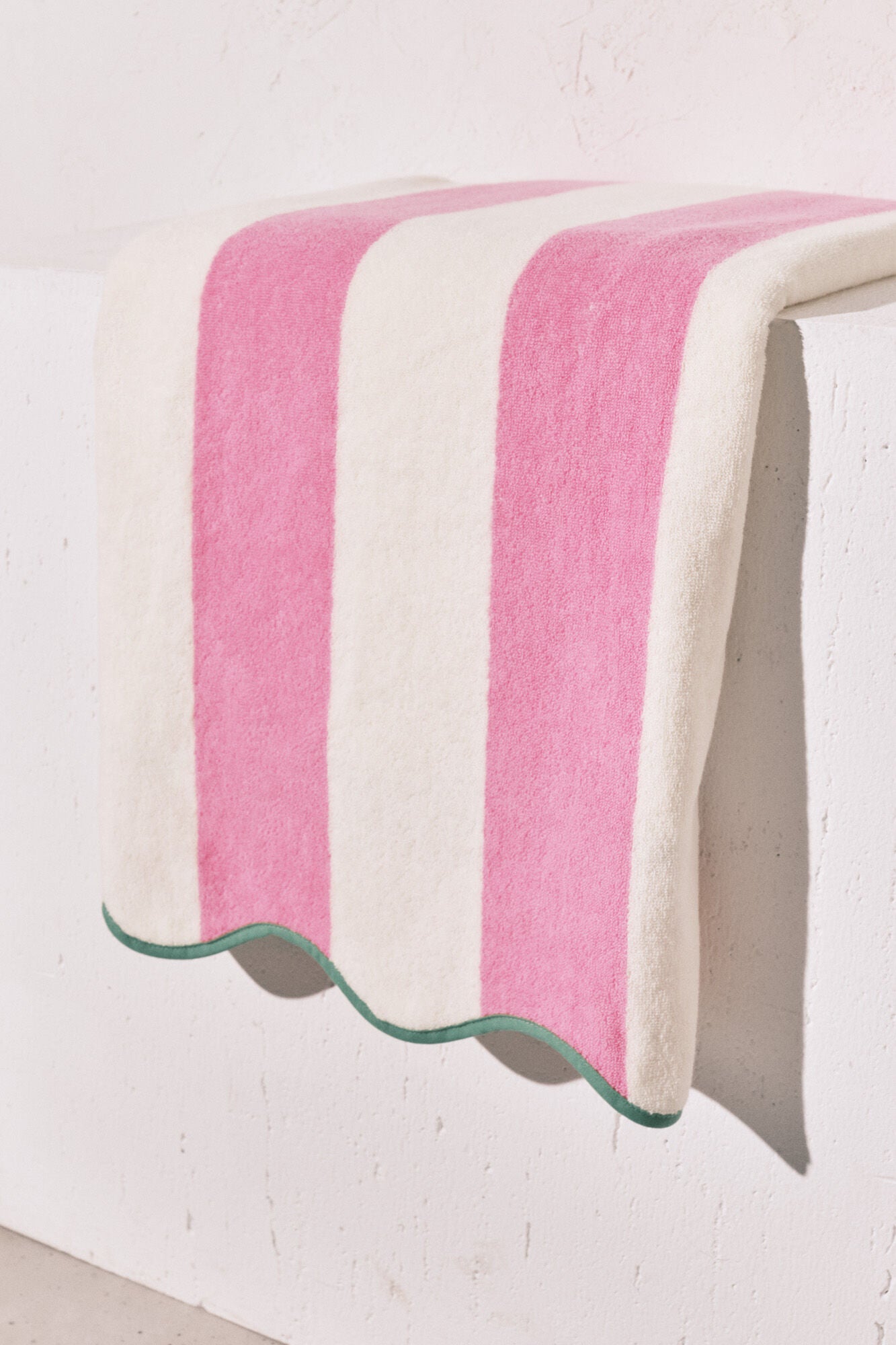 100% cotton striped towel