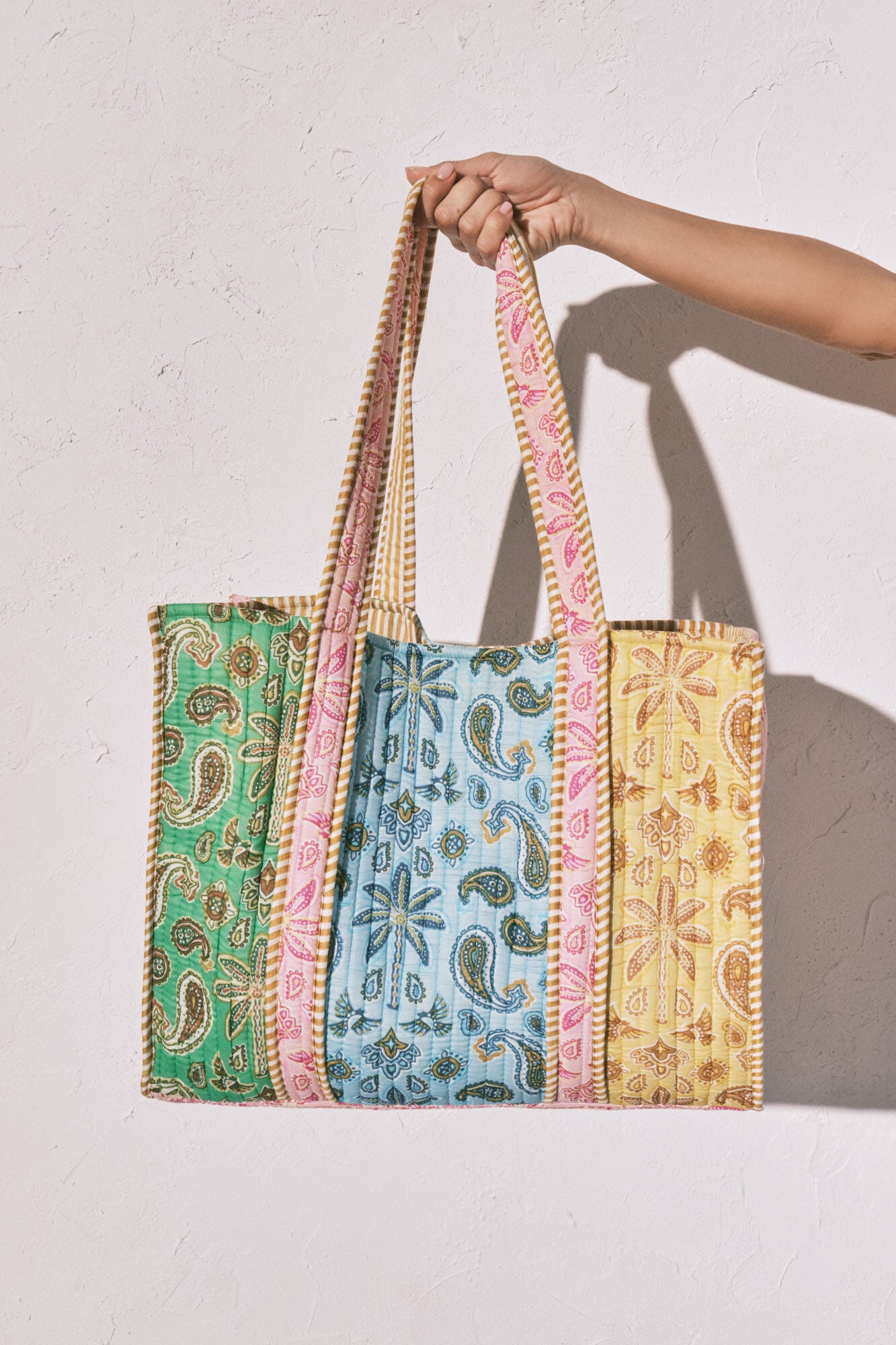 Multicoloured large print bag