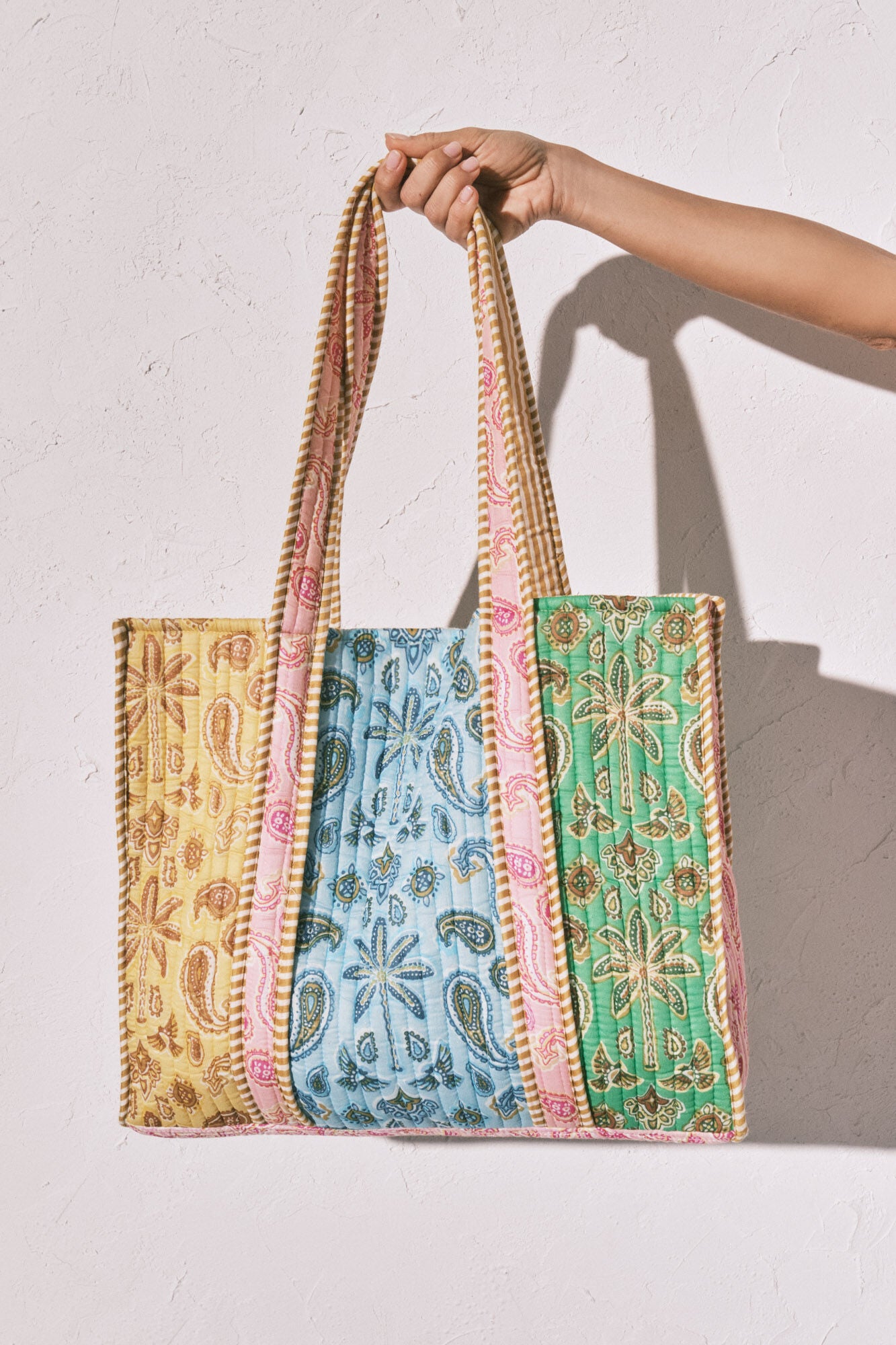 Multicoloured large print bag
