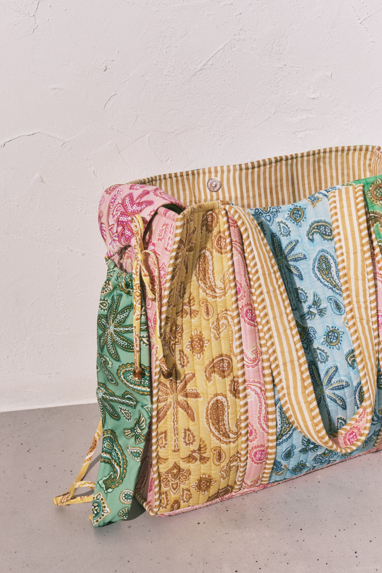 Multicoloured large print bag