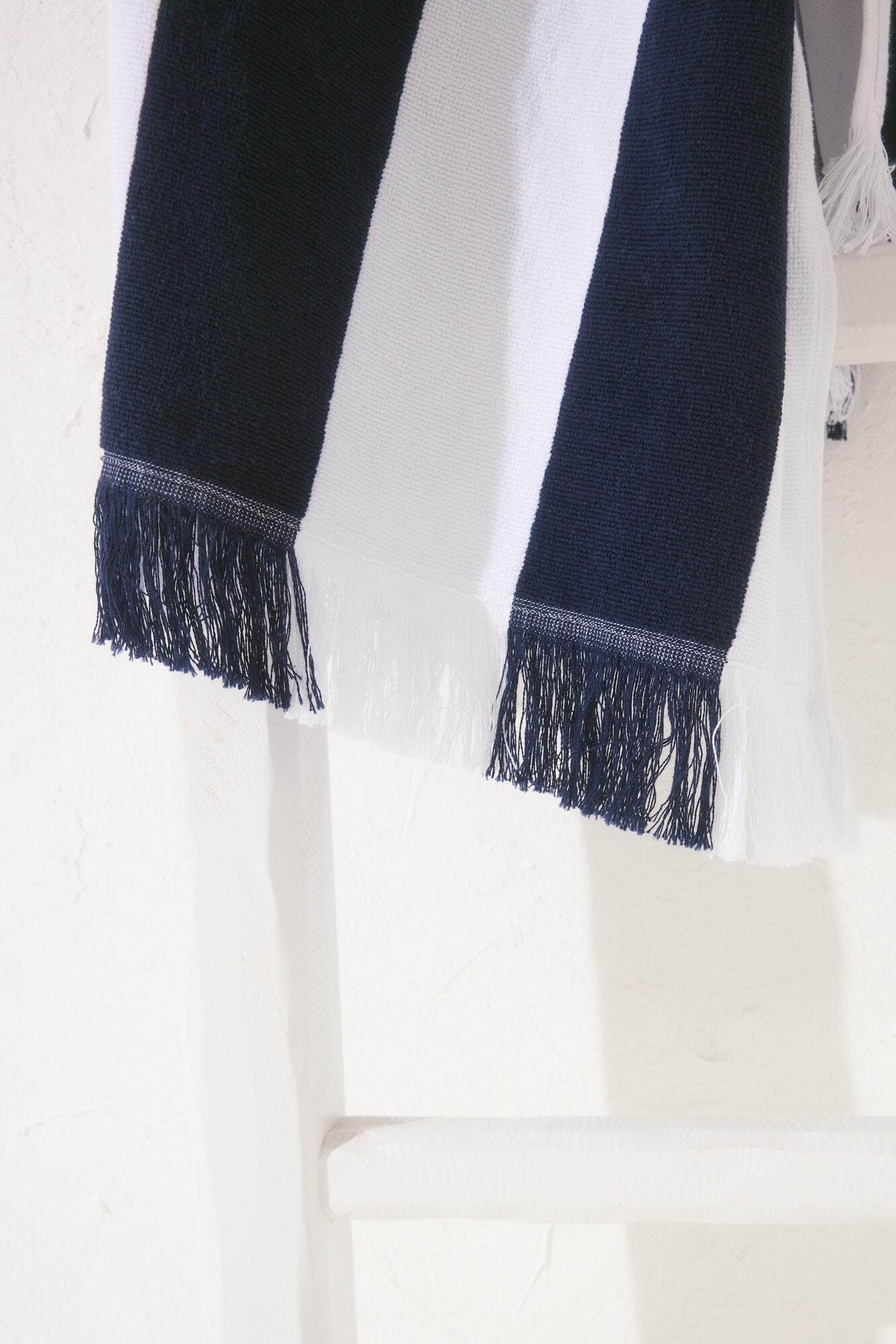 Cotton towel- sarong navy print