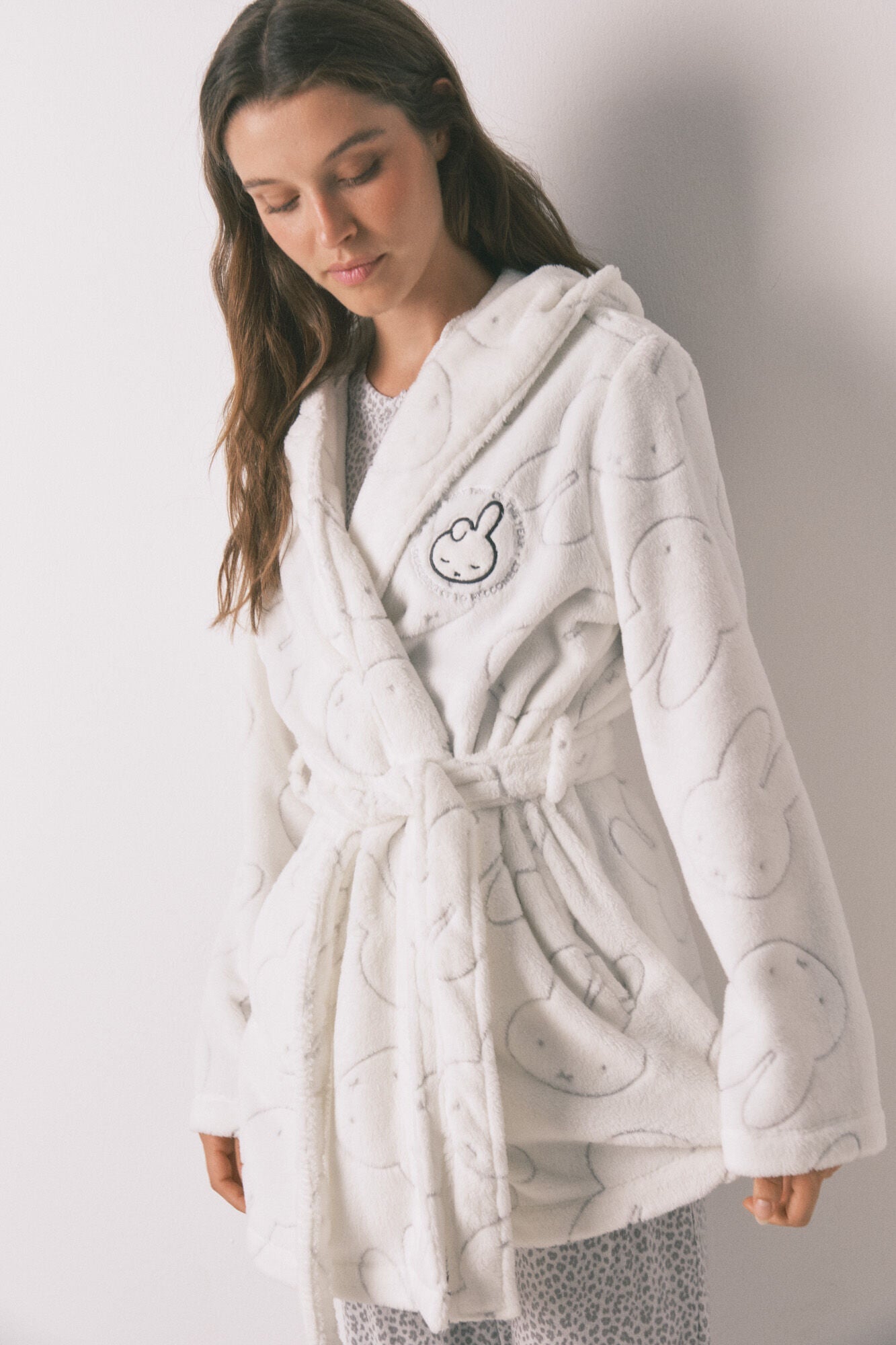 Miffy printed polar midi robe