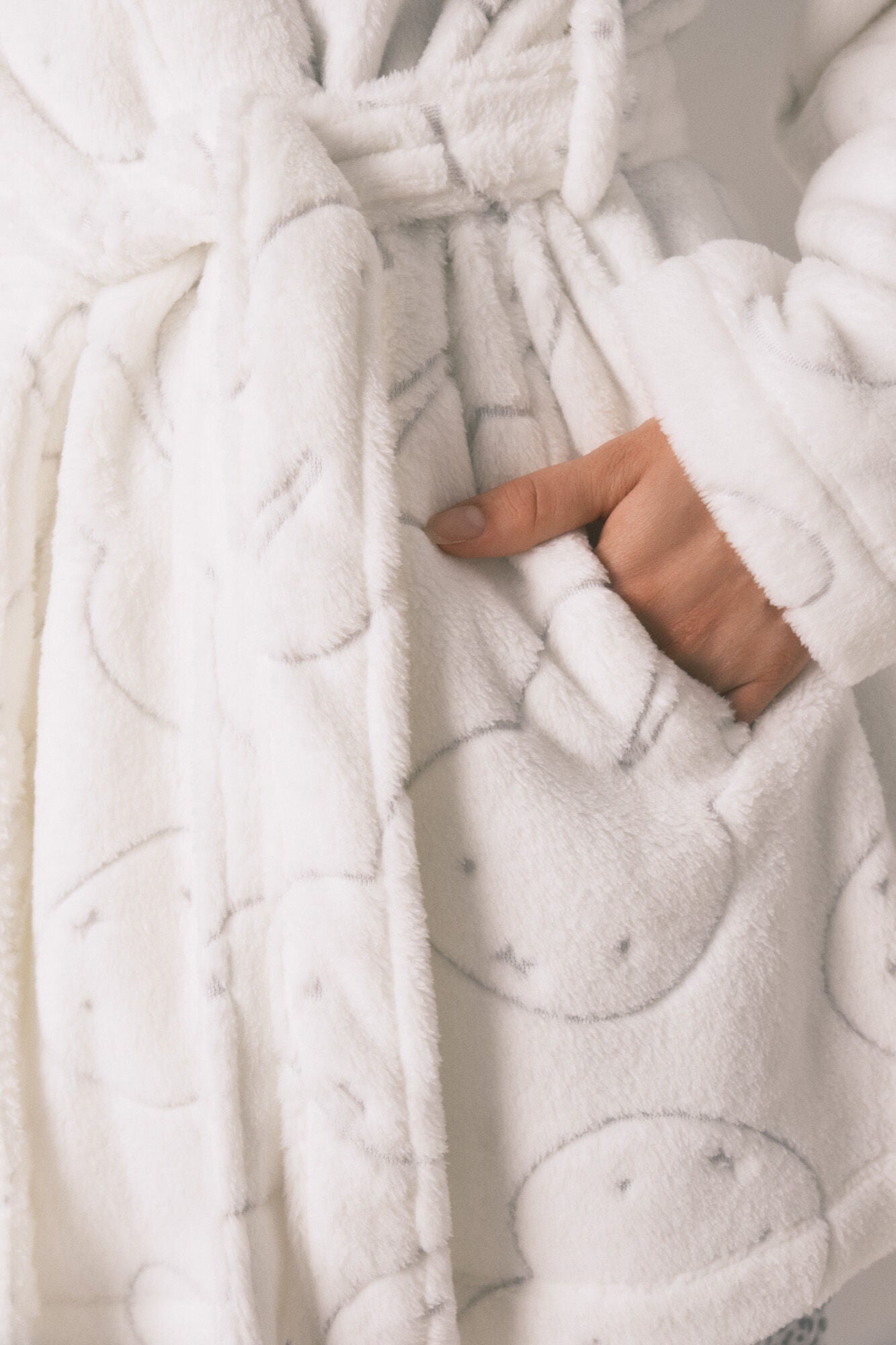 Miffy printed polar midi robe