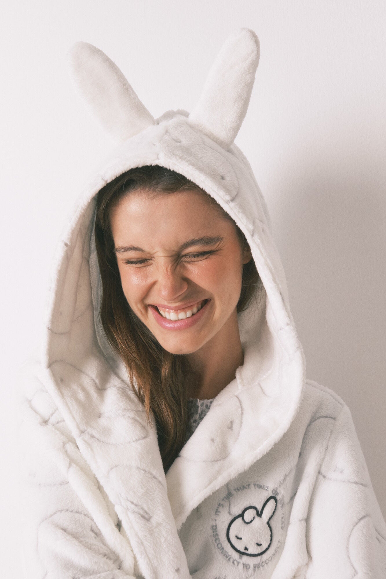 Miffy printed polar midi robe