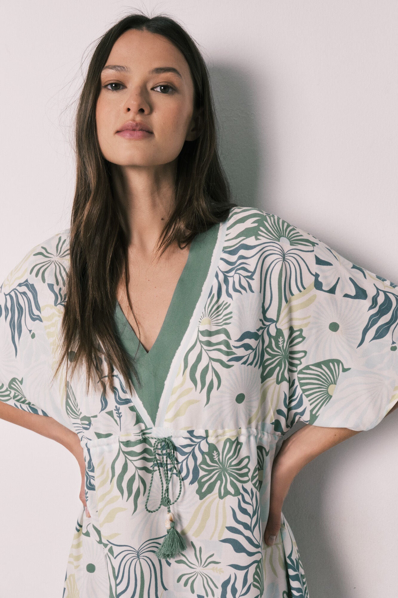 Printed short camisole