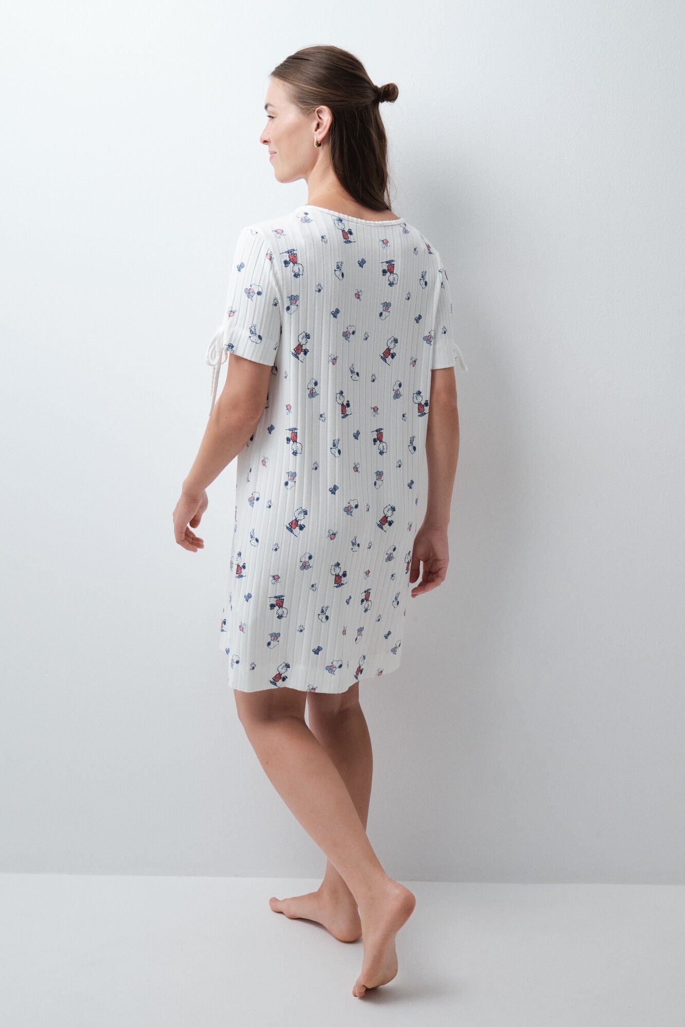SHORT SLEEVES MEDIUM NIGHTDRESS