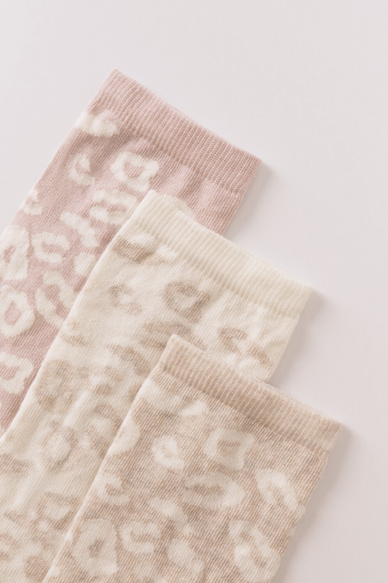 Pack of 3 long leopard socks