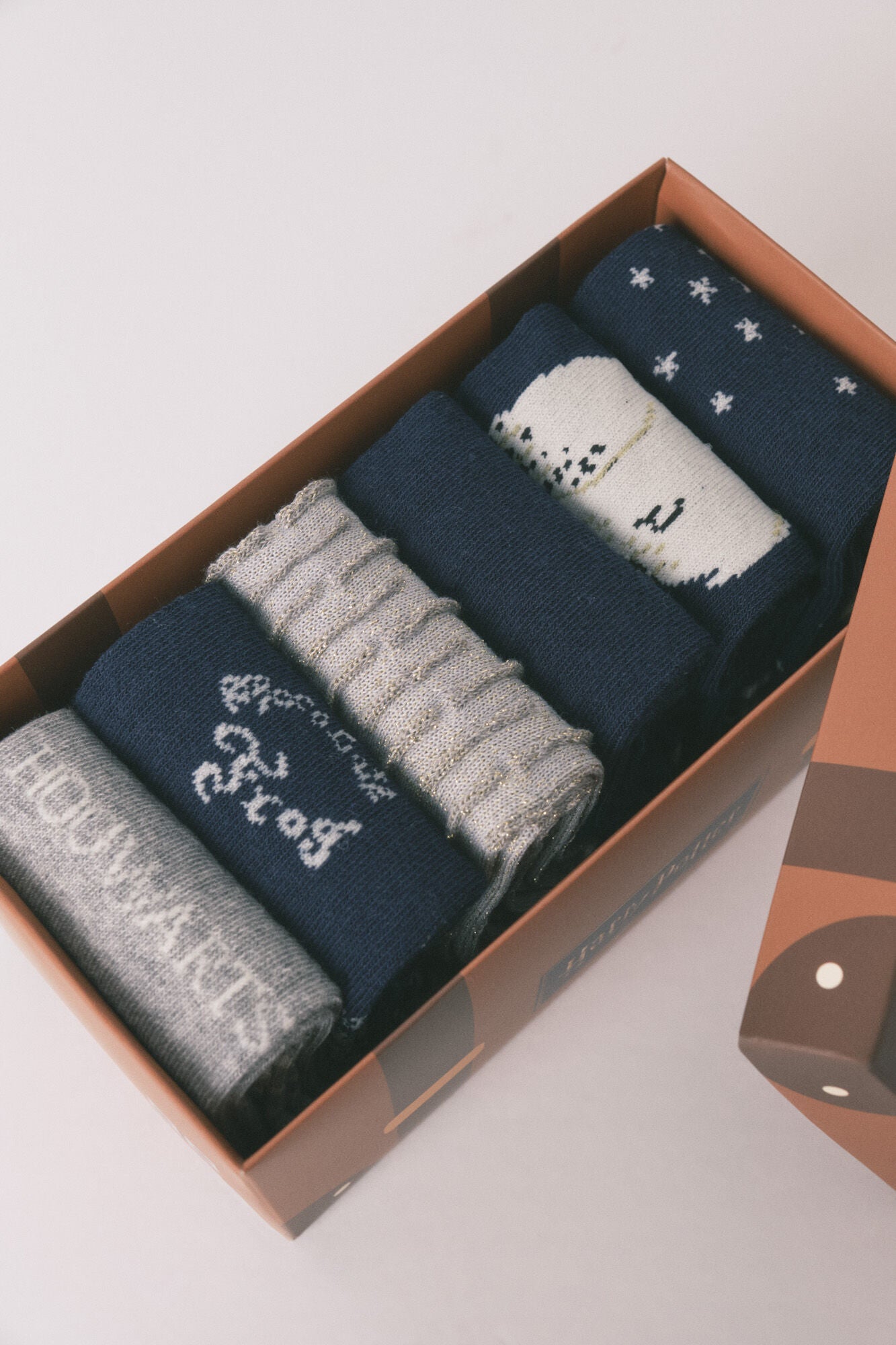 Pack of 6 Harry Potter long cotton socks