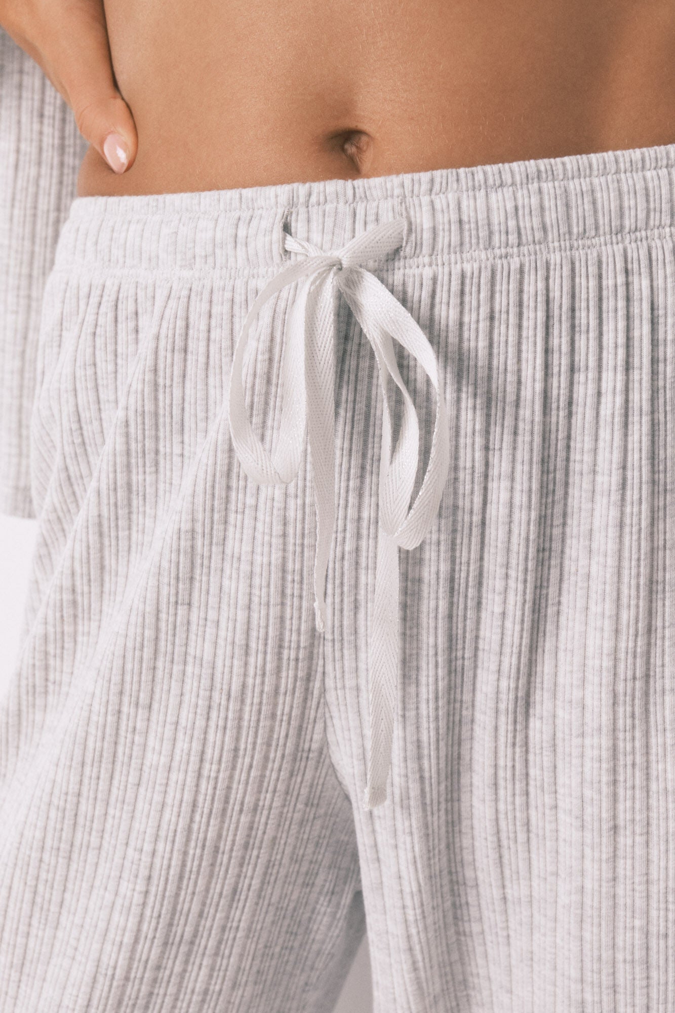Ribbed cotton pyjamas