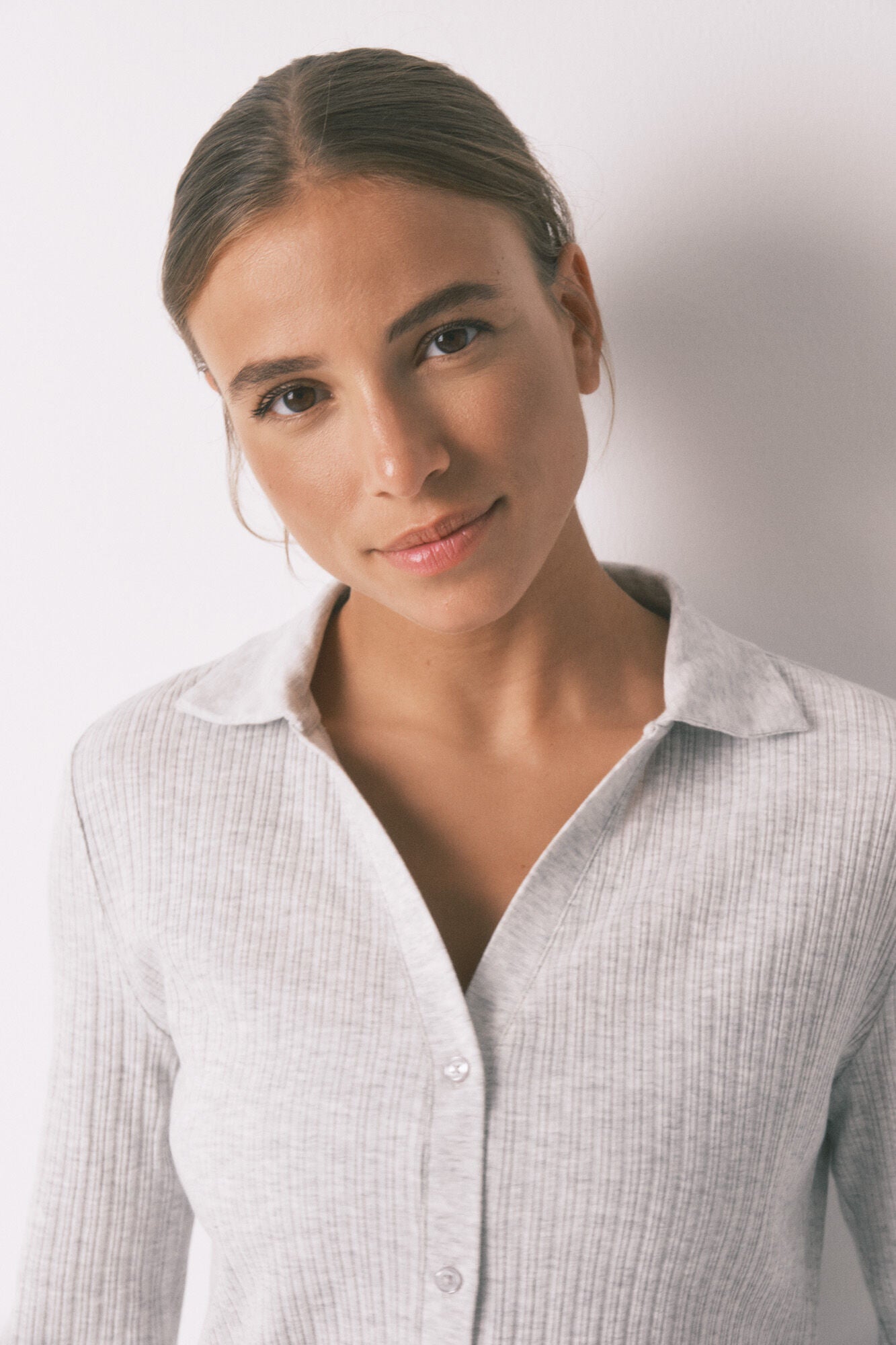 Ribbed cotton pyjamas