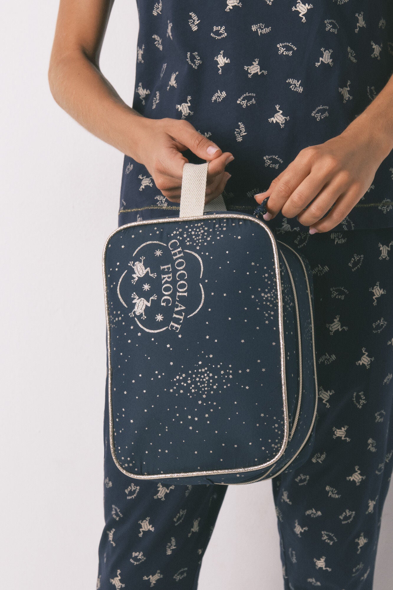 Large blue Harry Potter toiletry bag