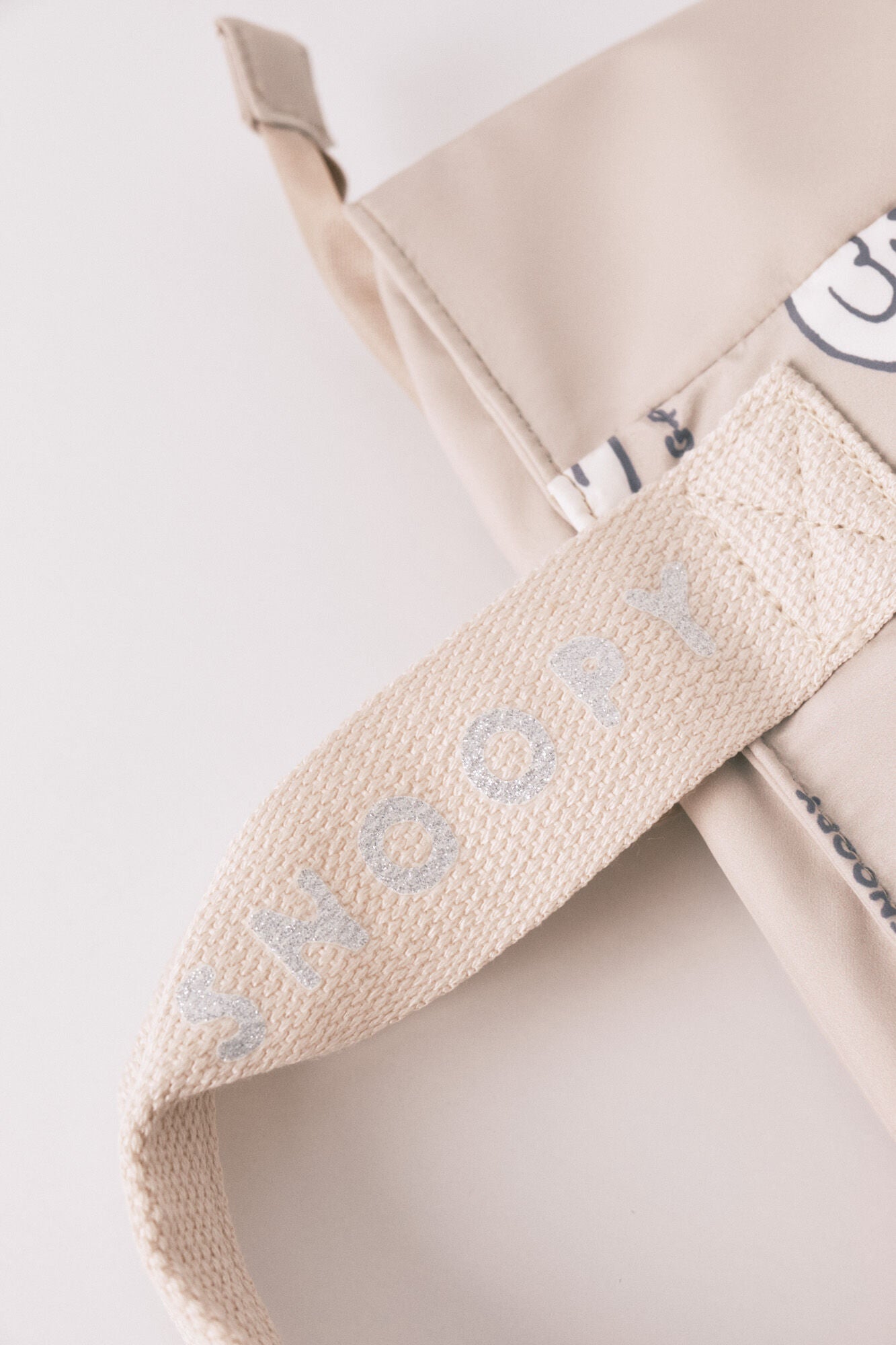 Snoopy beige thermal food bag