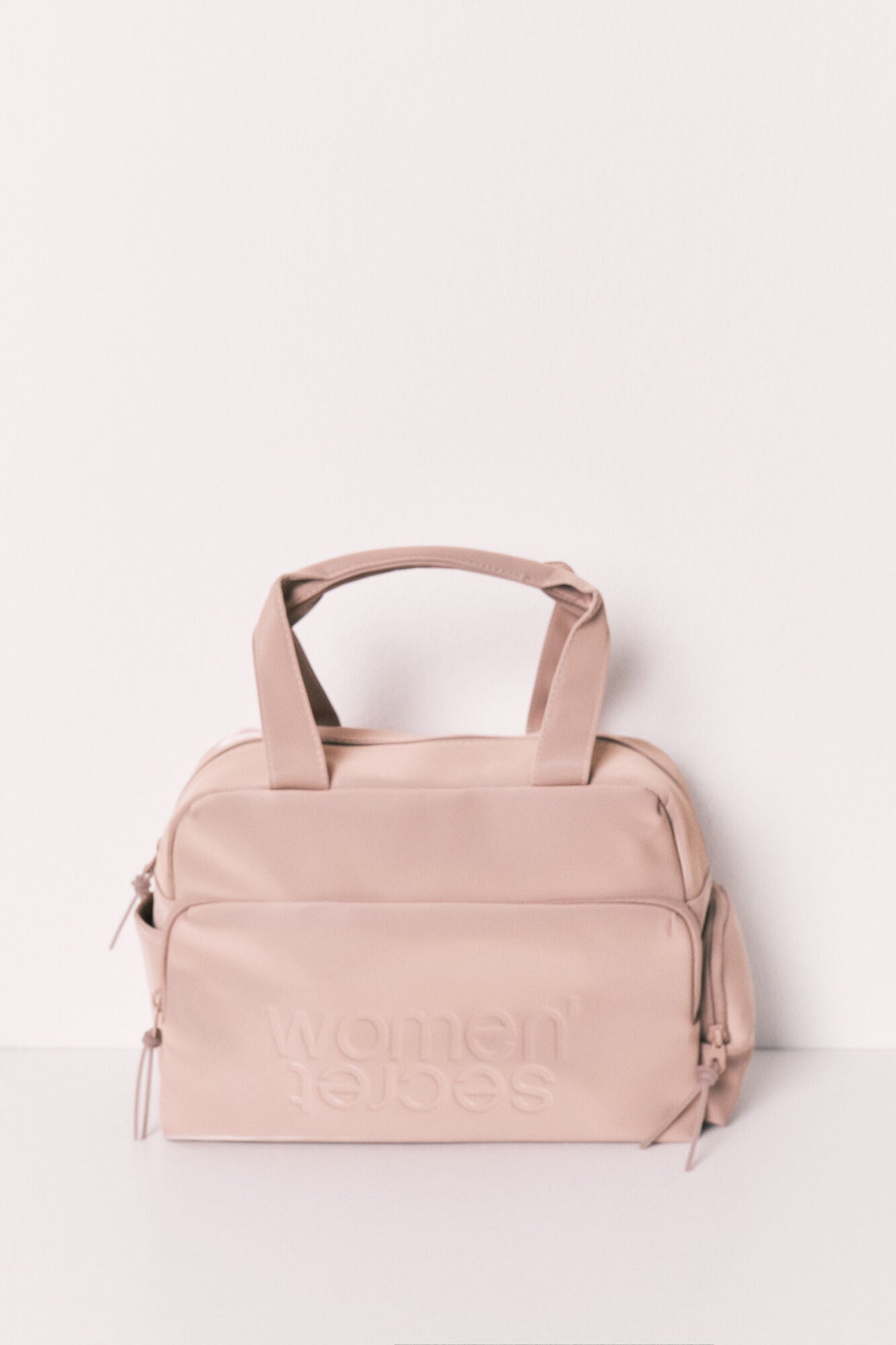 Brown large travel vanity case