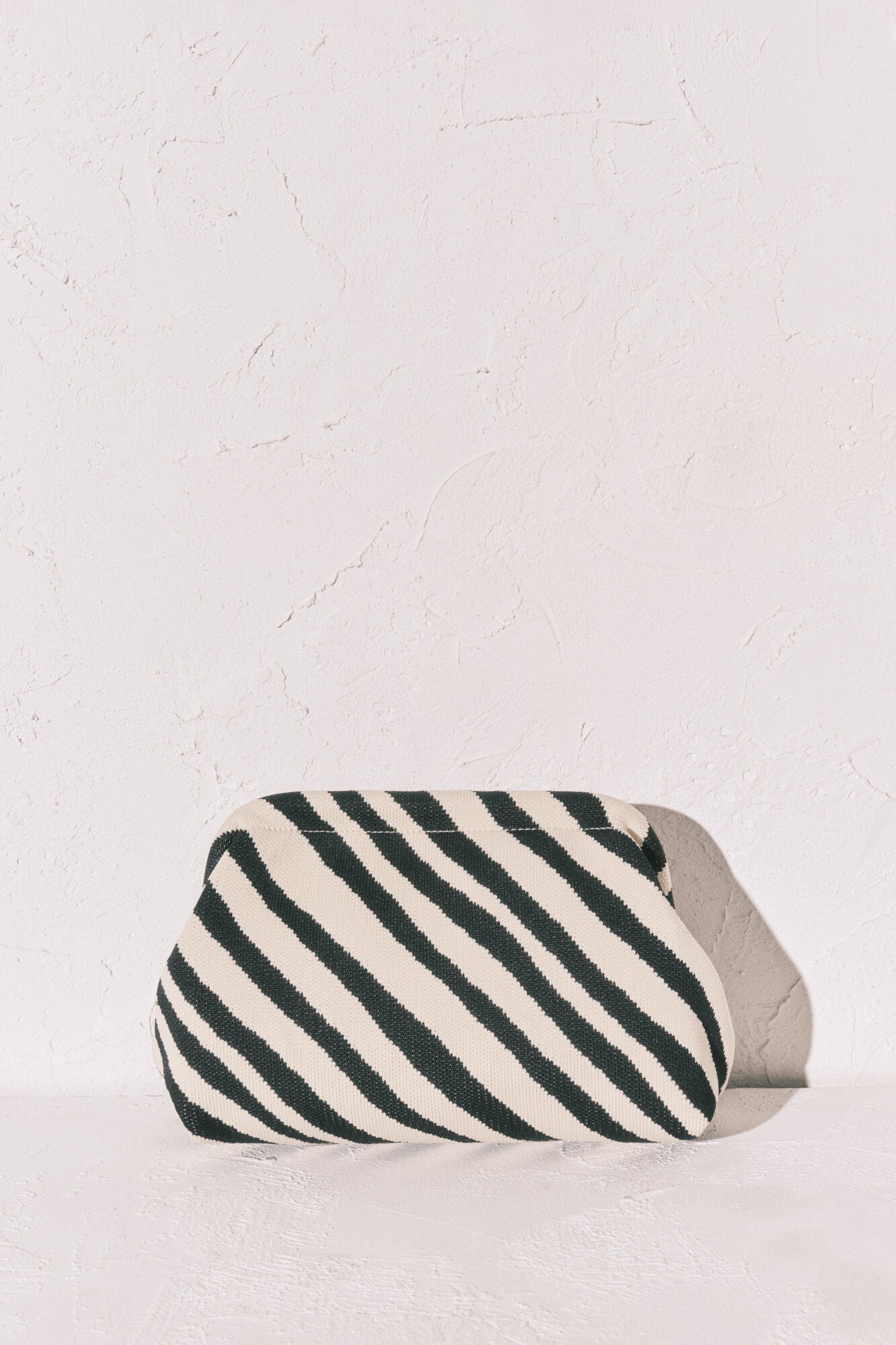 Medium zebra print toiletry bag