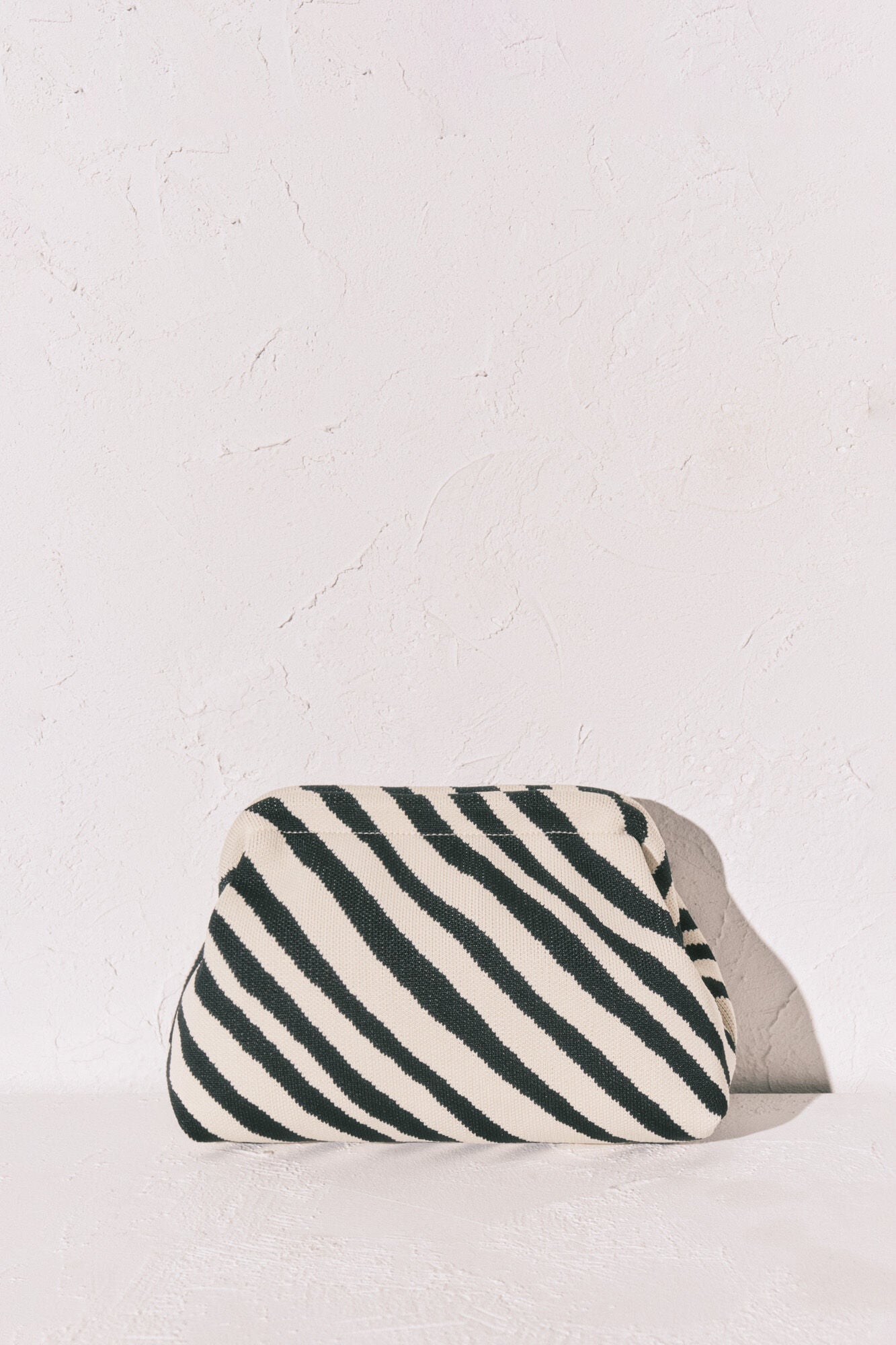 Medium zebra print toiletry bag