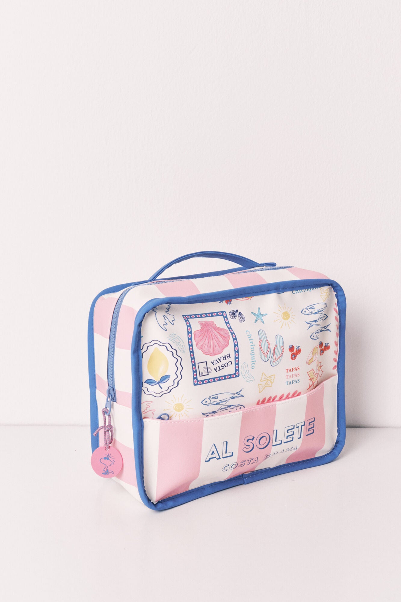 Multicoloured large vanity case