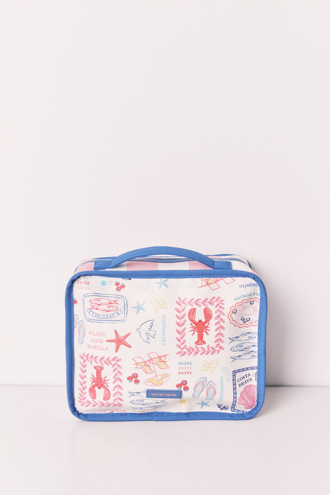 Multicoloured large vanity case