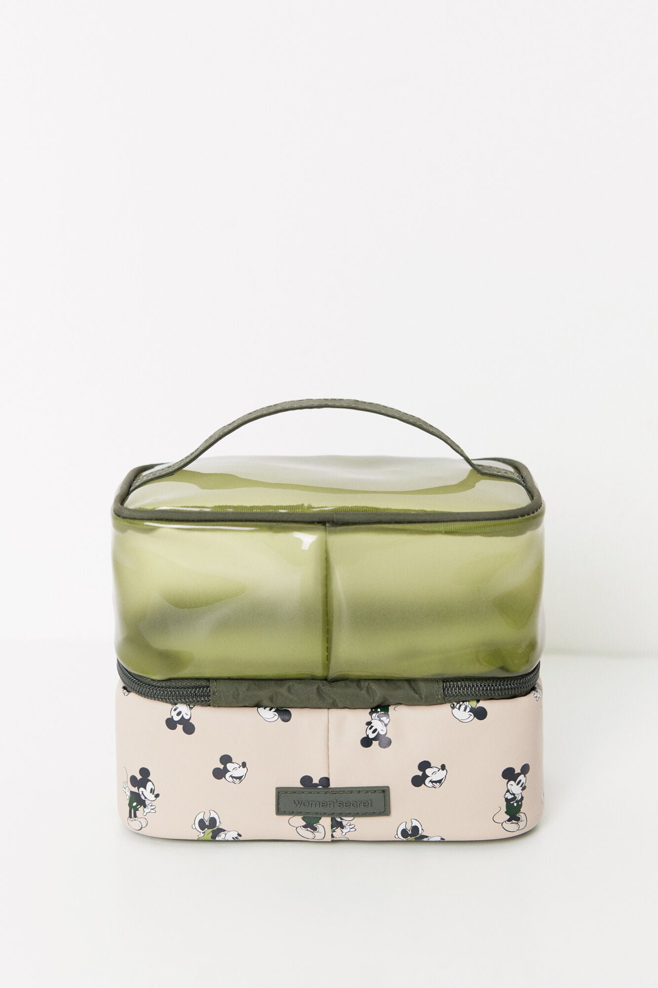 Mickey double compartment toiletry bag