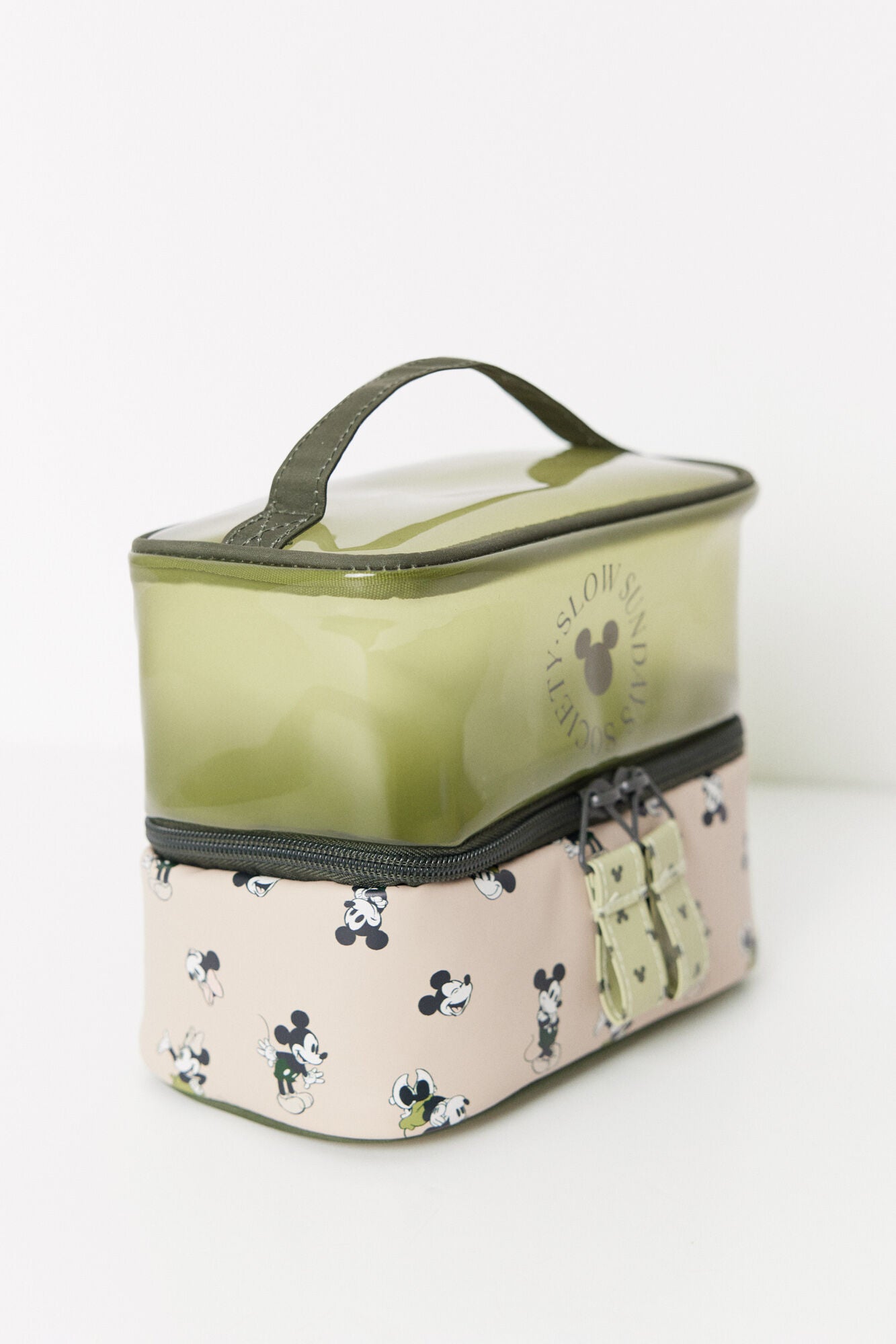 Mickey double compartment toiletry bag