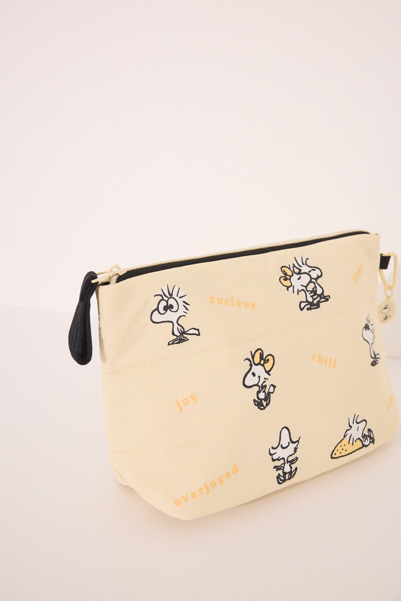 Medium Snoopy yellow vanity case