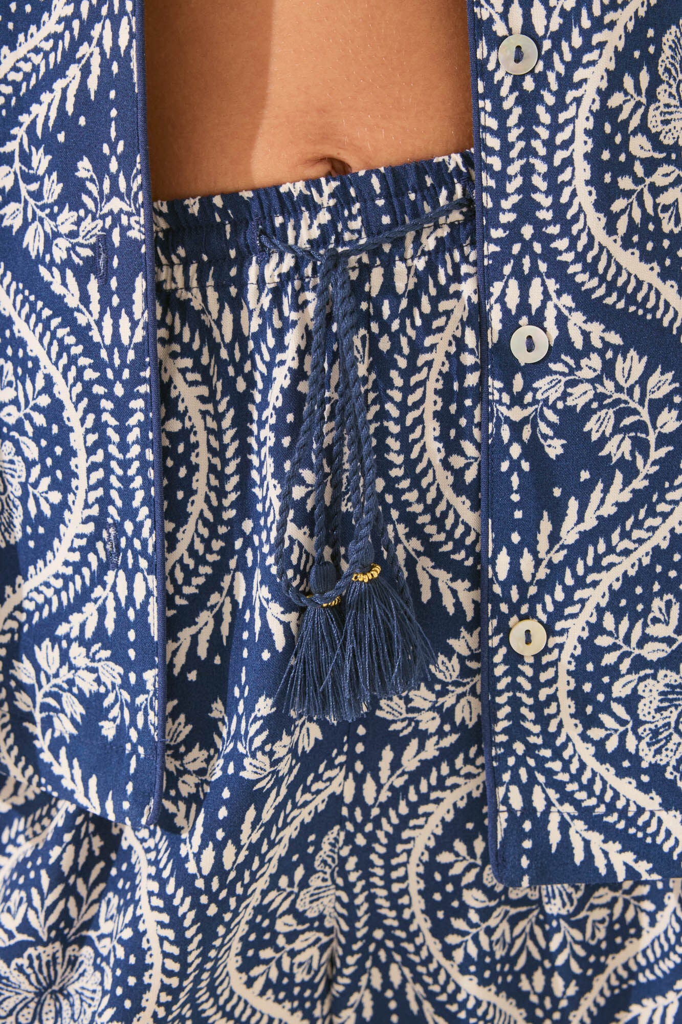 Capri allover print classic pyjamas