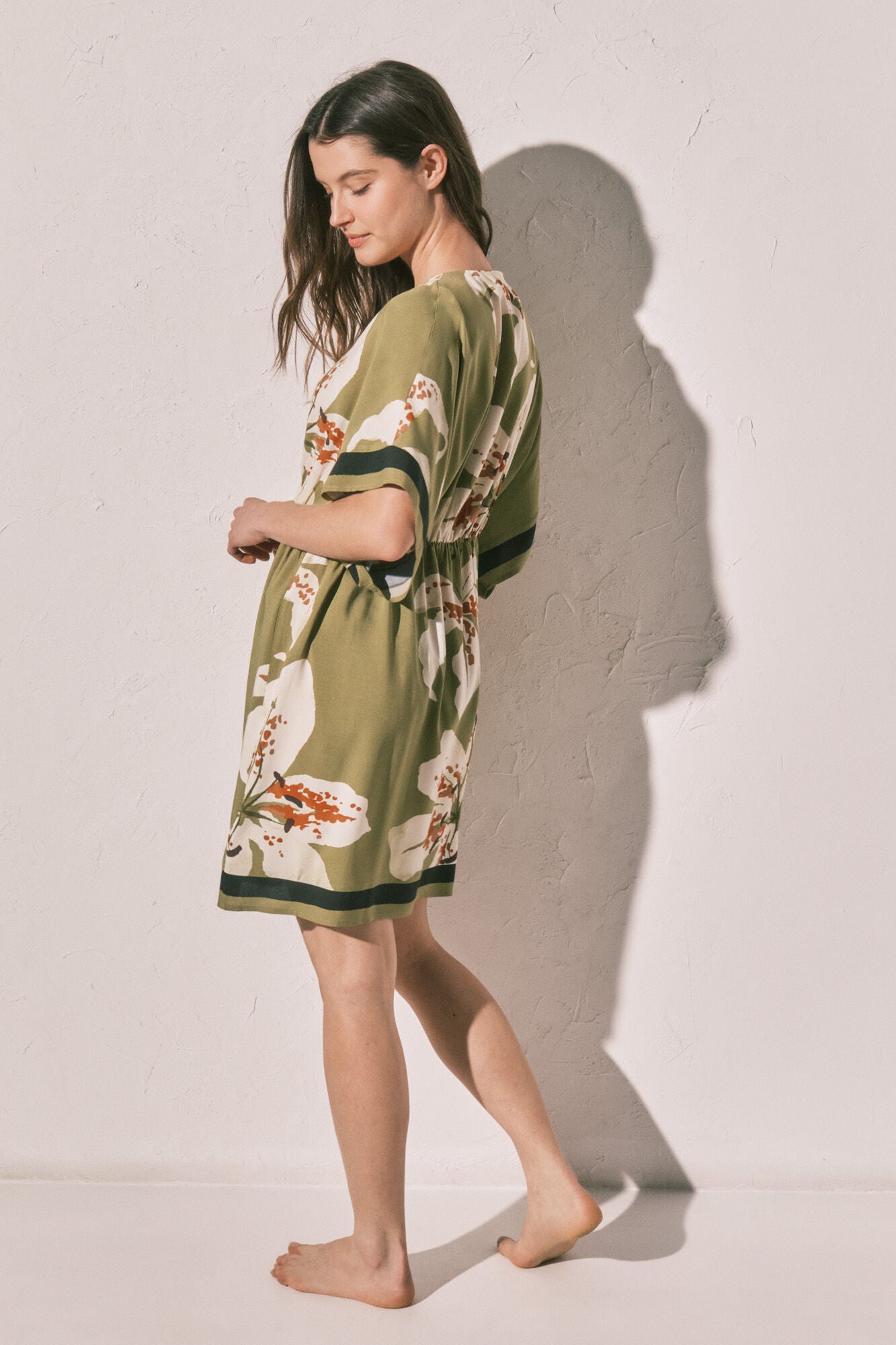 Printed short camisole