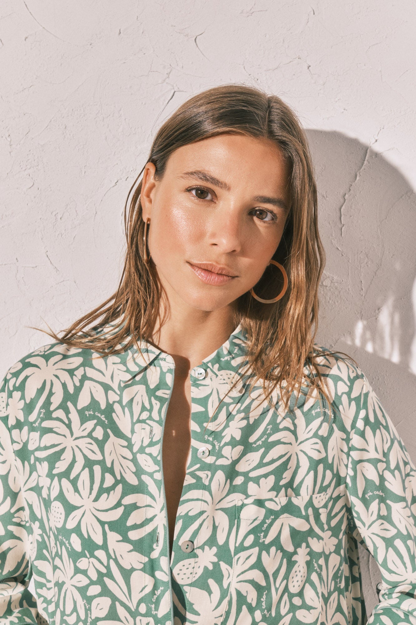 Printed short camisole