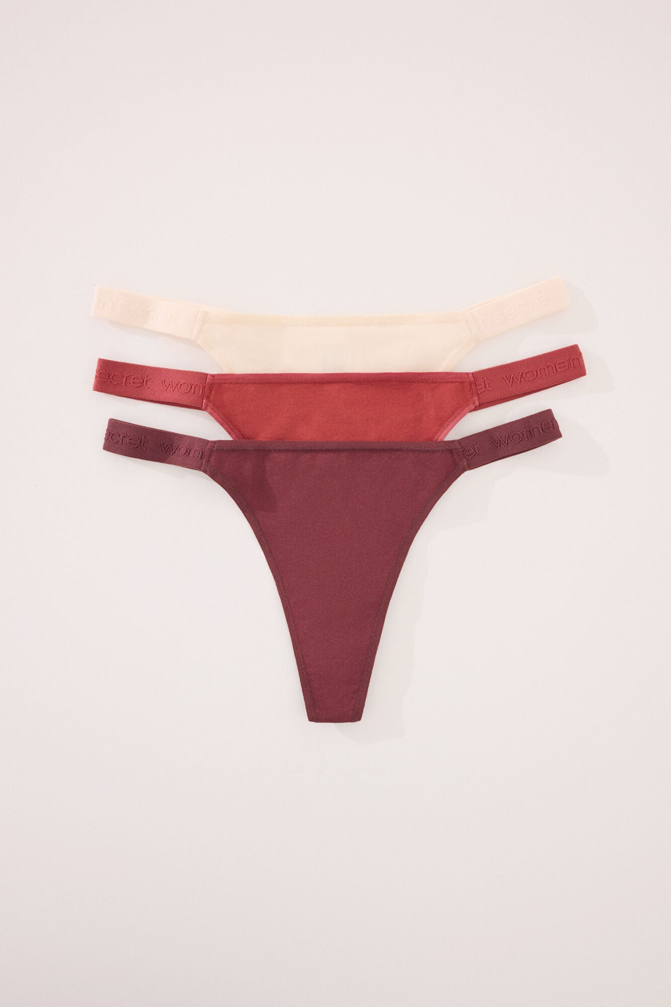 Pack of 3 thongs
