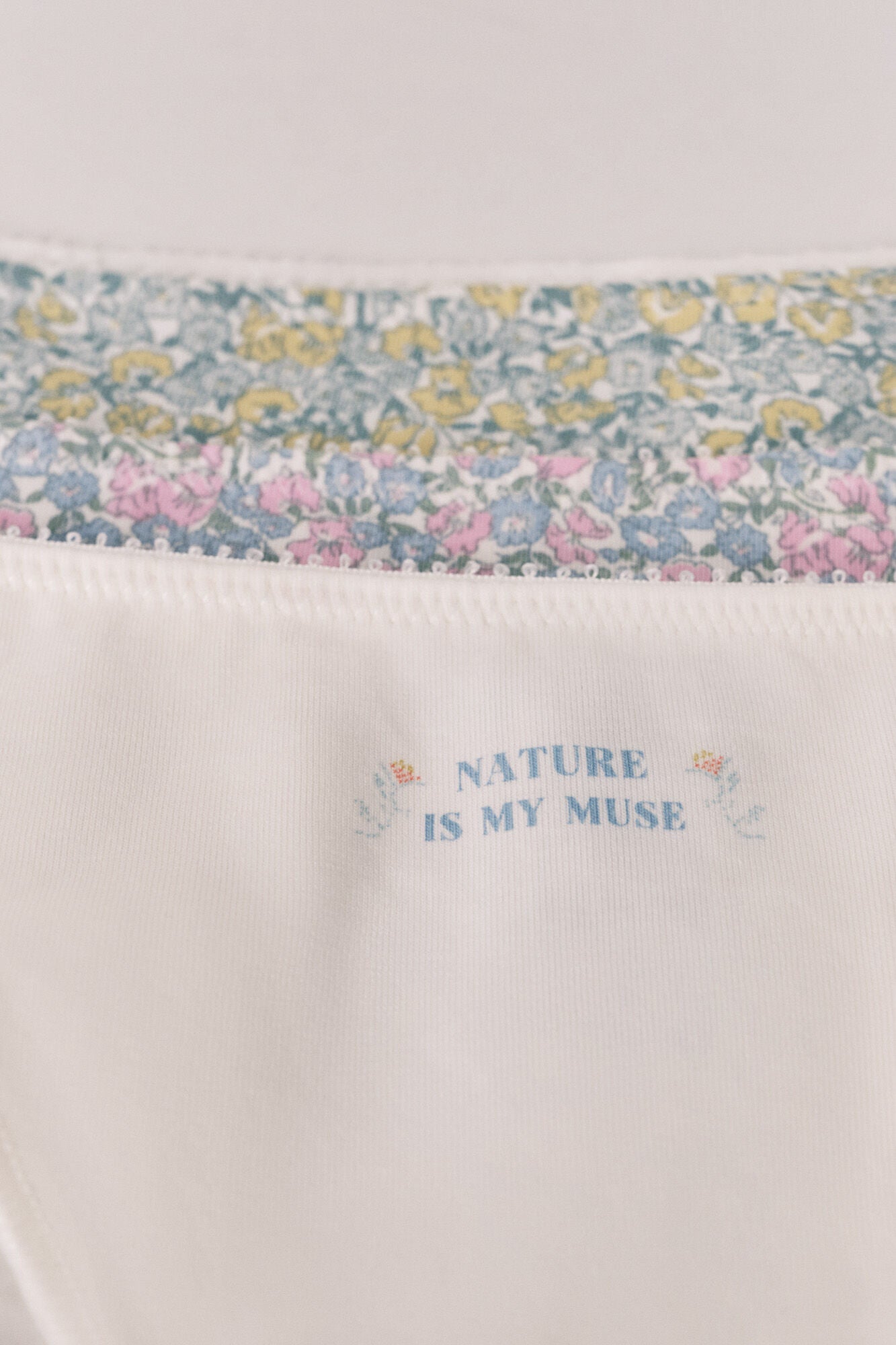 Pack 3 floral print cotton classic panties