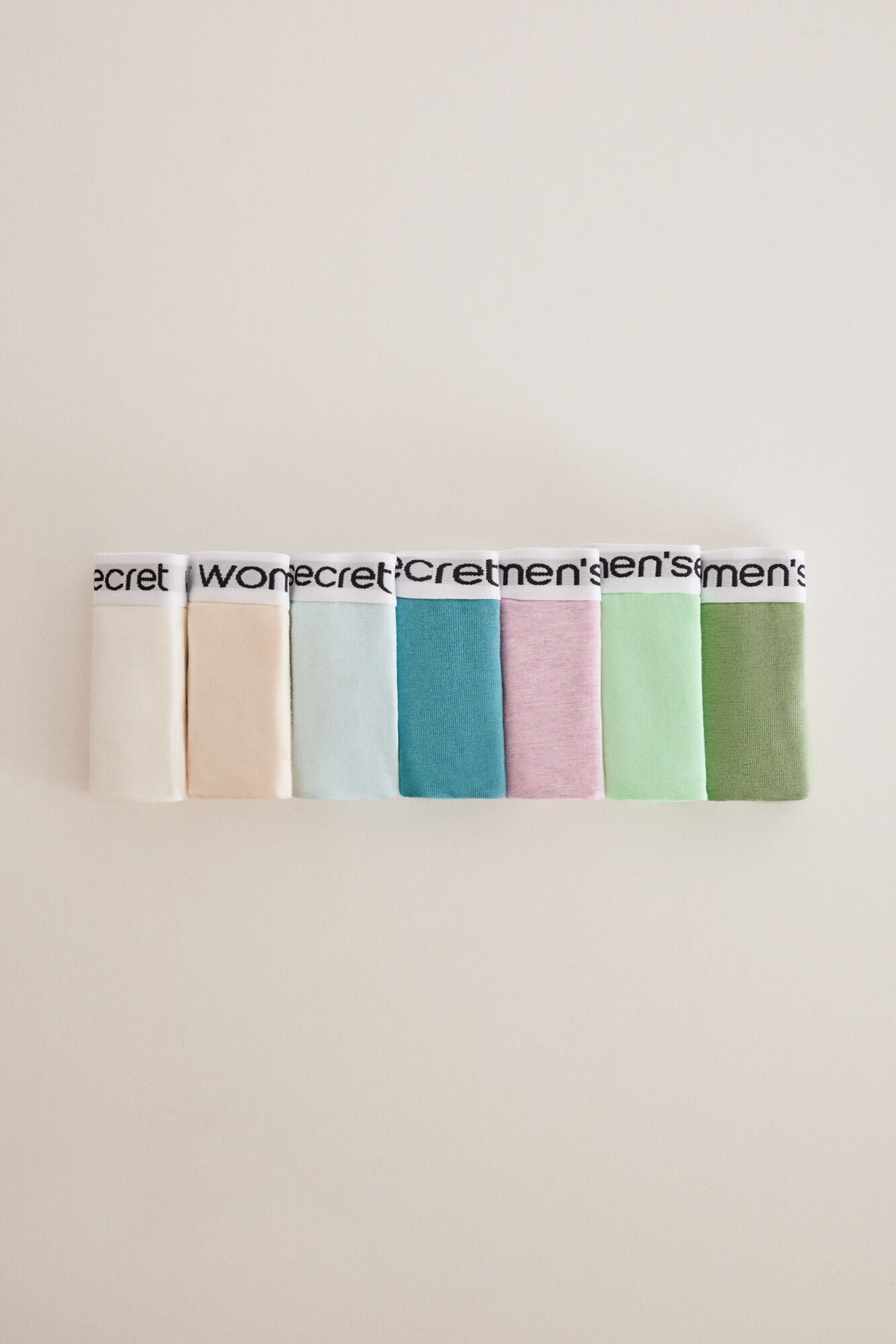 Pack of 7 logo cotton thongs