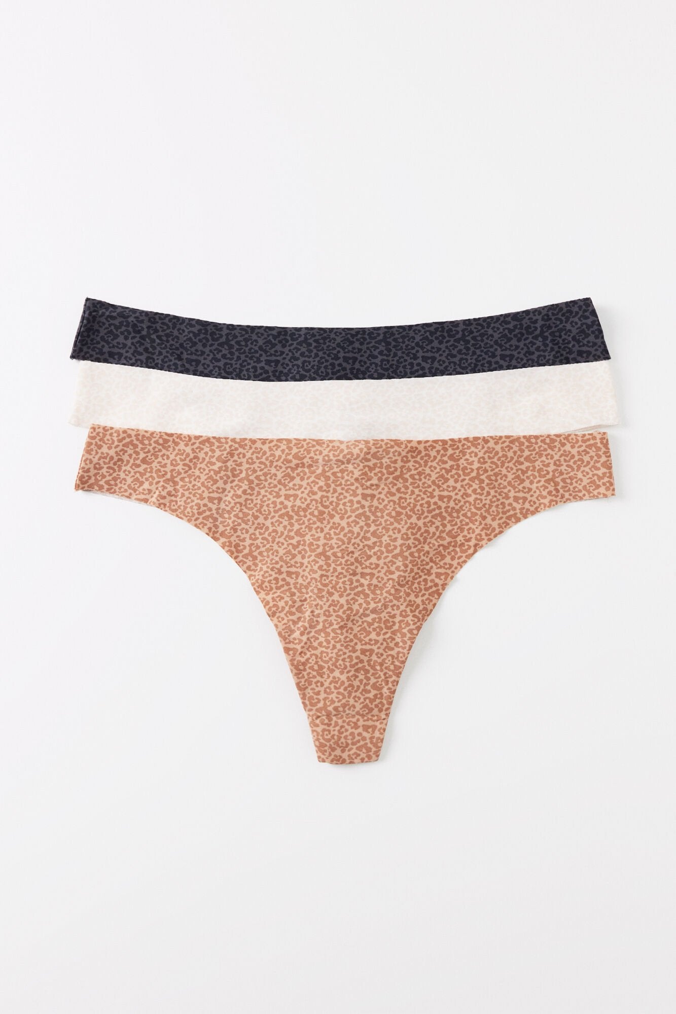 Pack of 3 microfiber thongs