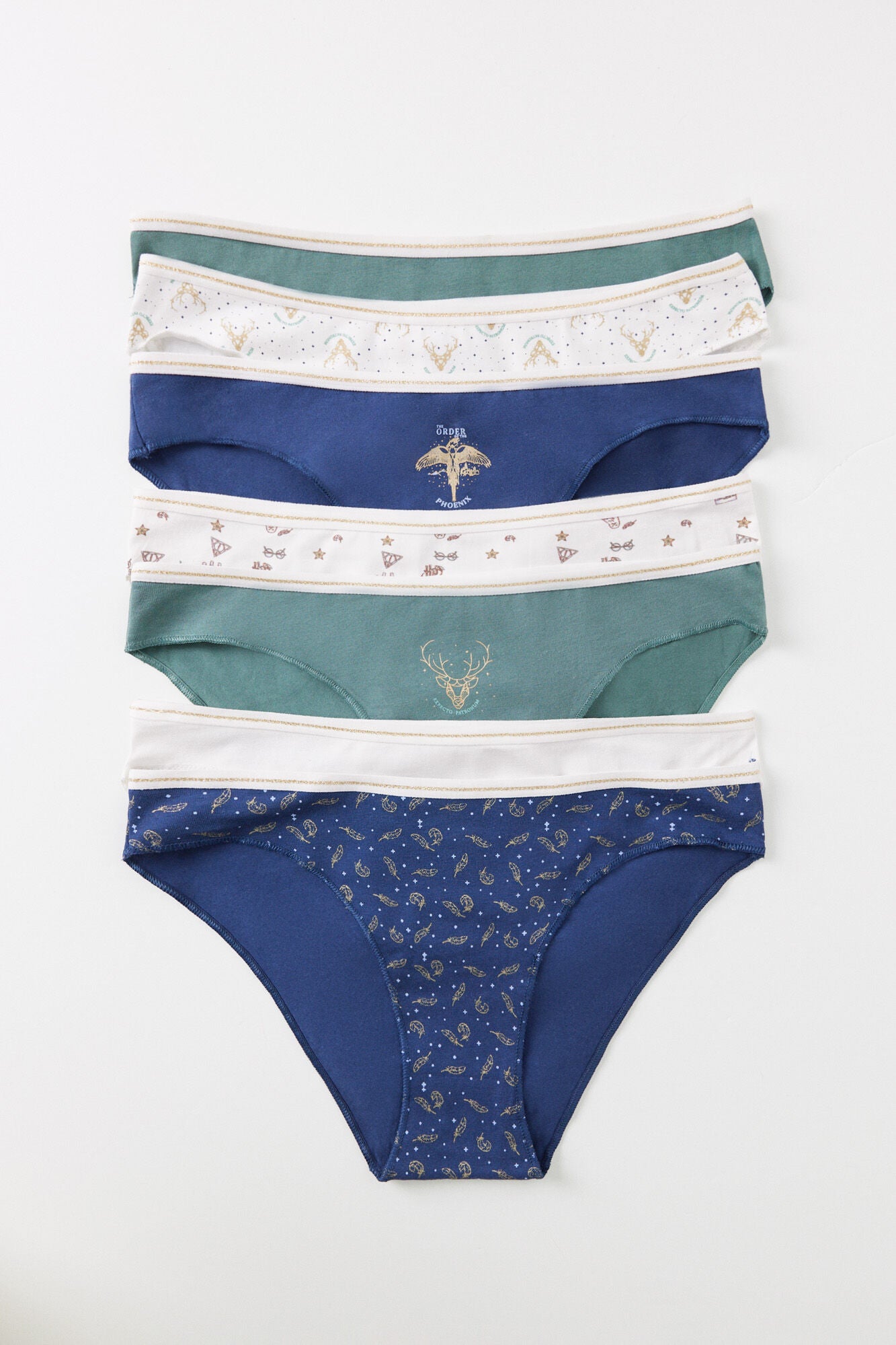 Pack of 7 classic Harry Potter cotton panties