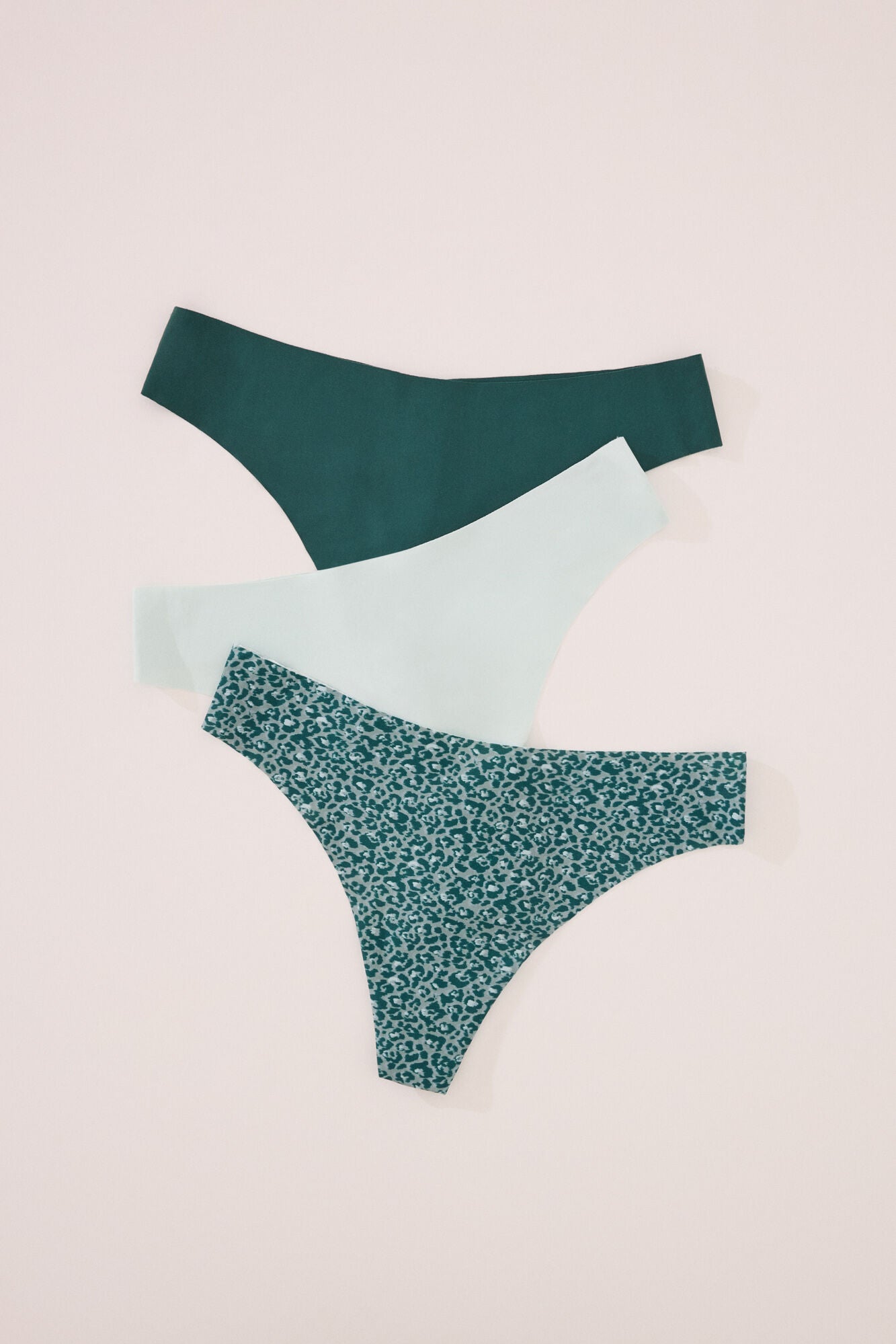 Pack of 3 microfibre thongs