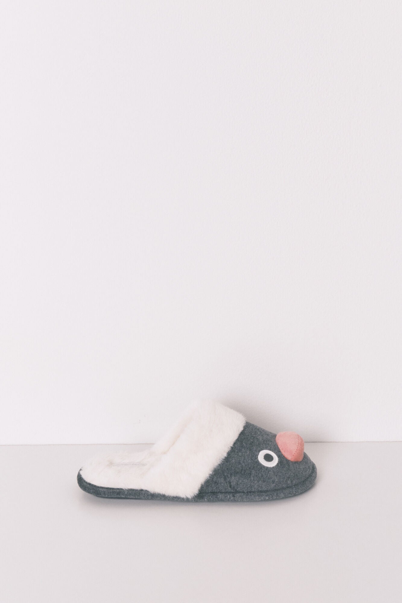 Pingu 3D Grey Slippers