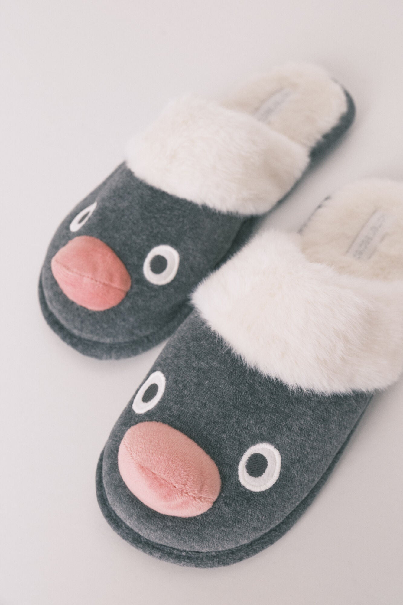 Pingu 3D Grey Slippers