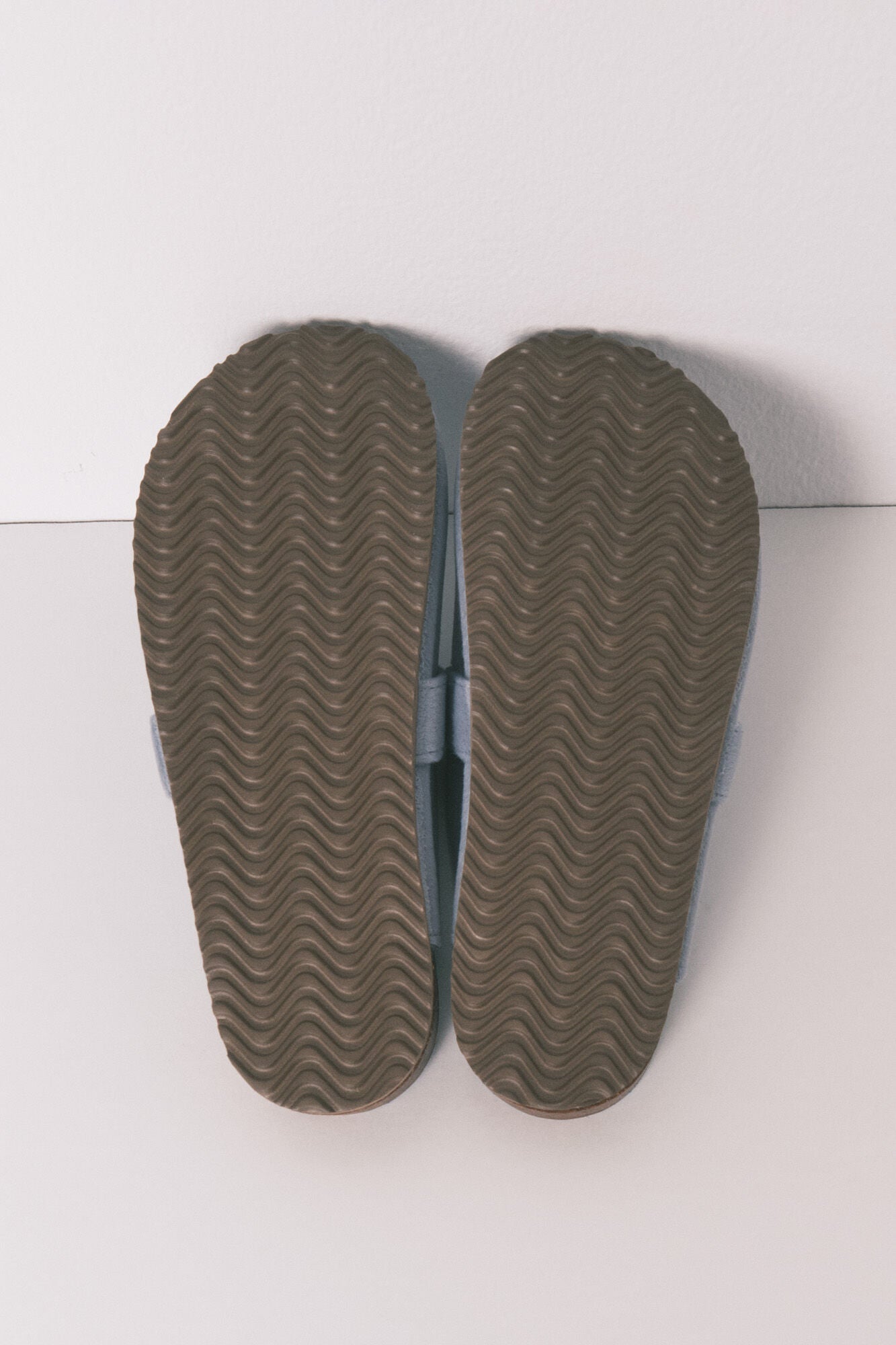 Blue comfort slippers