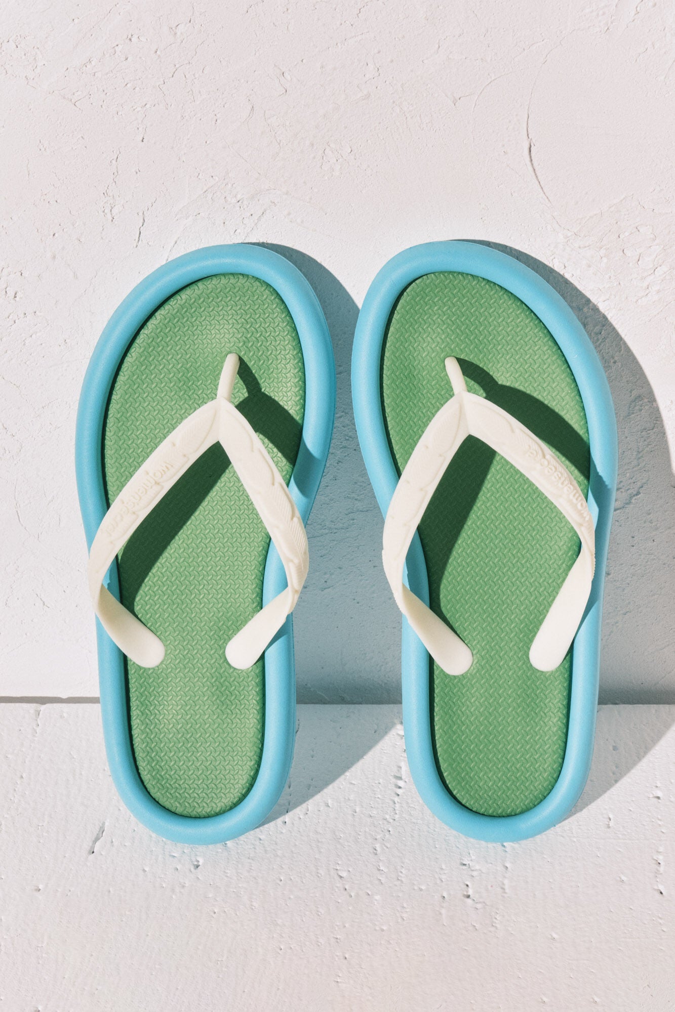 Colour block sandal