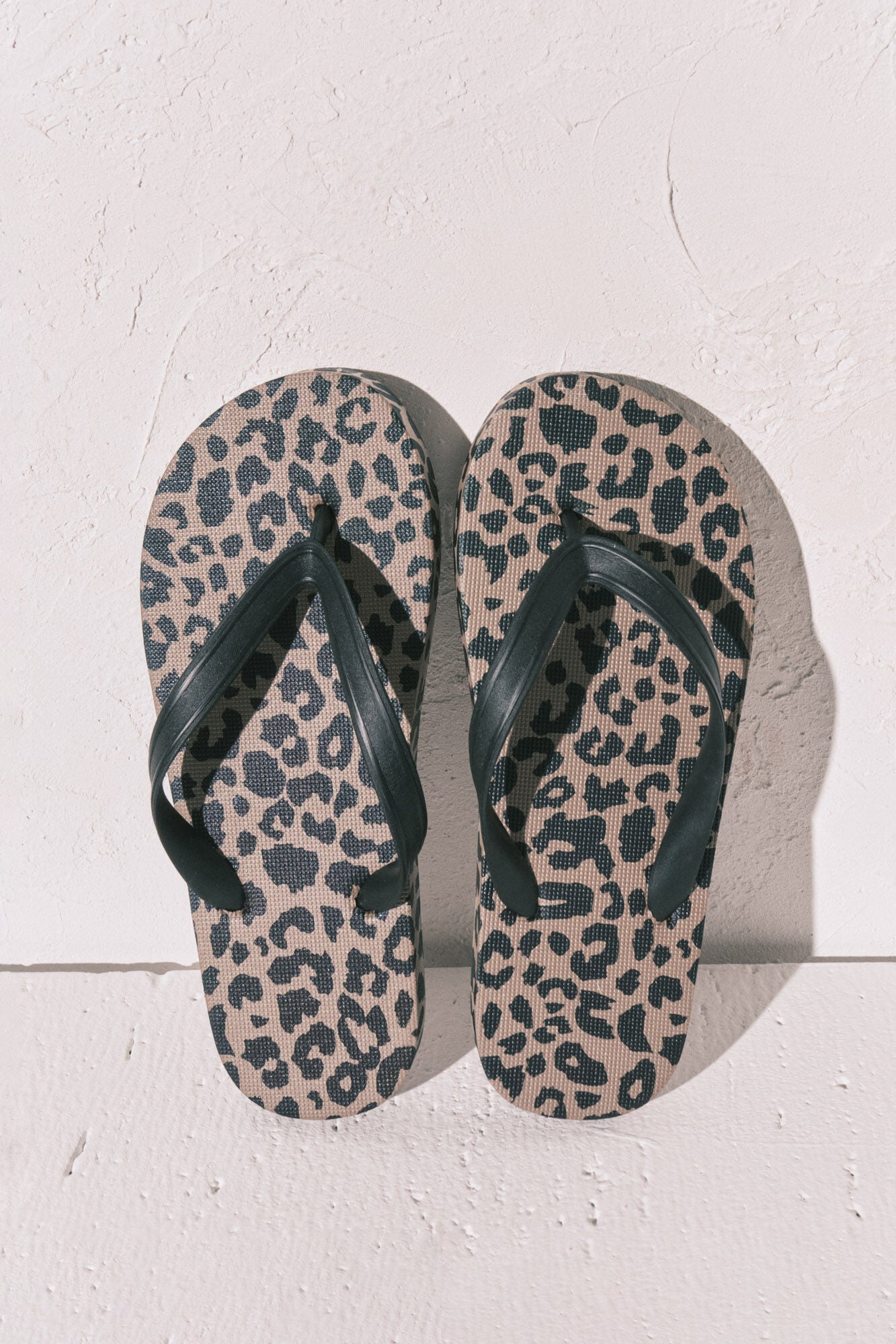 Animal print sandal