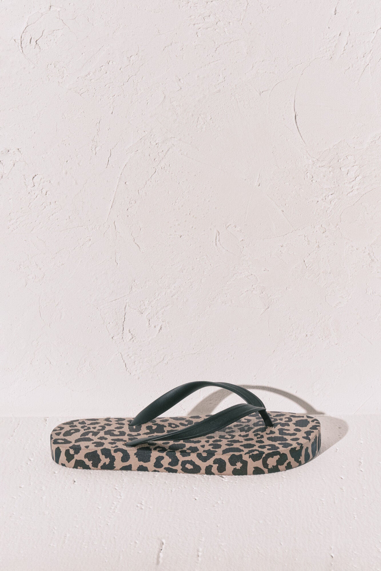 Animal print sandal