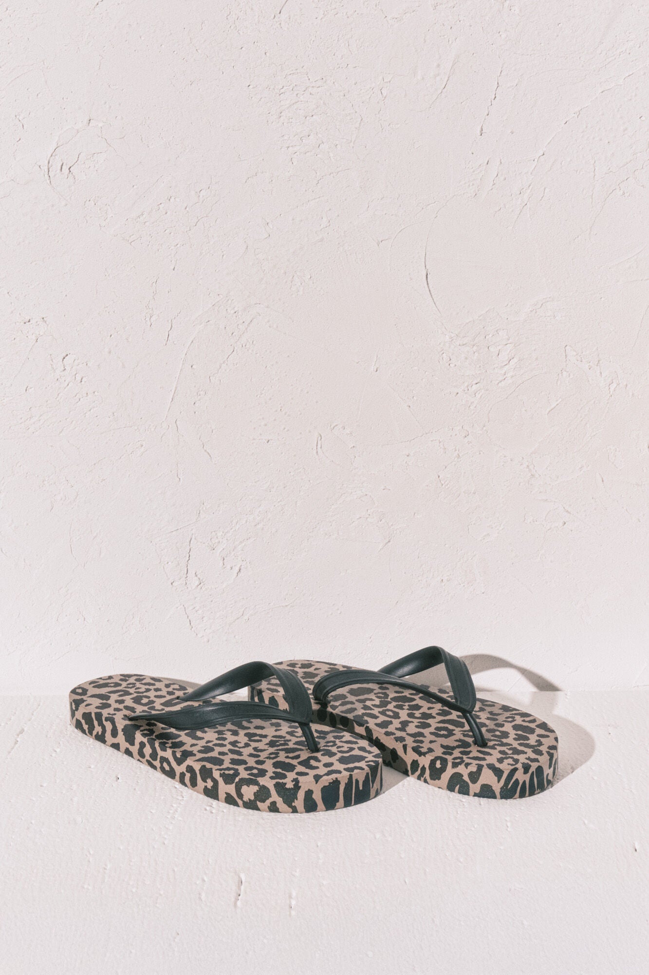 Animal print sandal