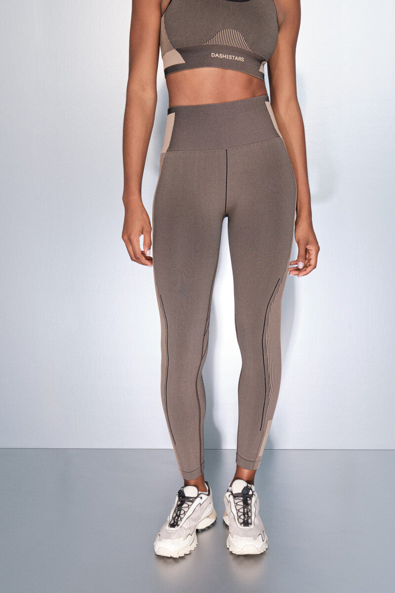 Seamless Comfort brown leggings
