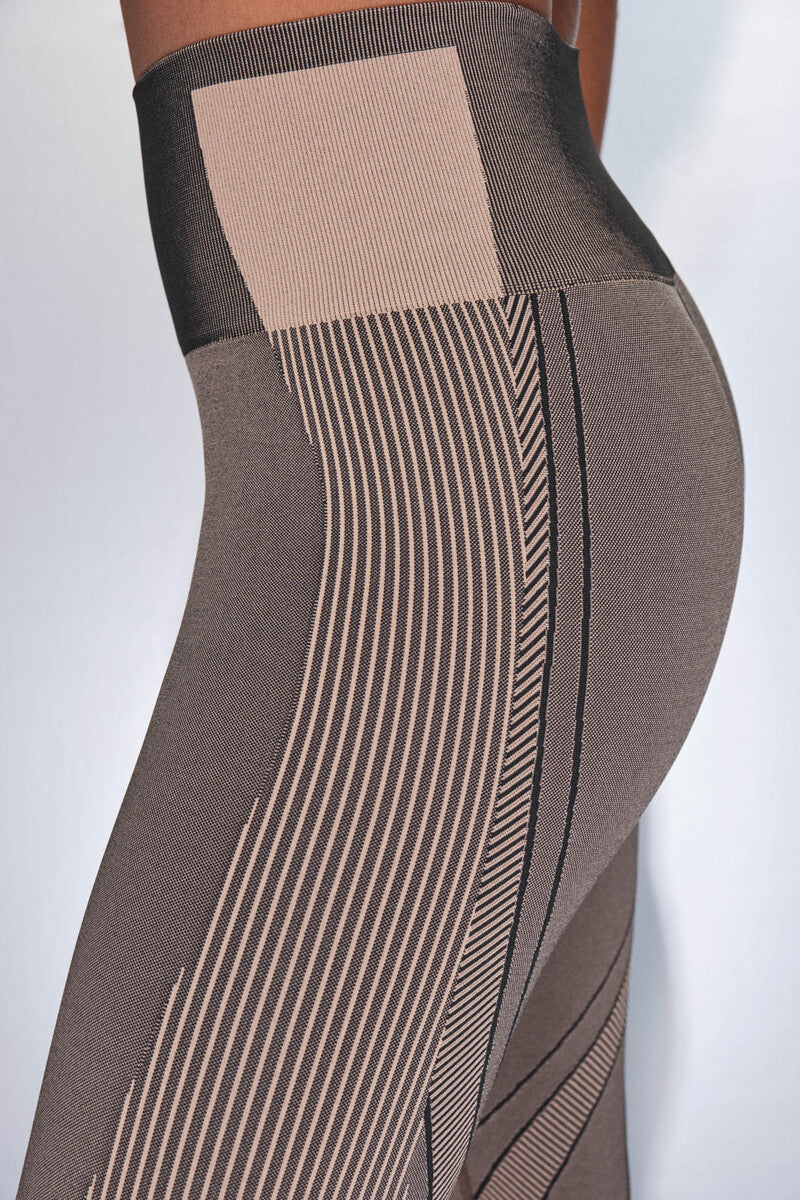 Seamless Comfort brown leggings